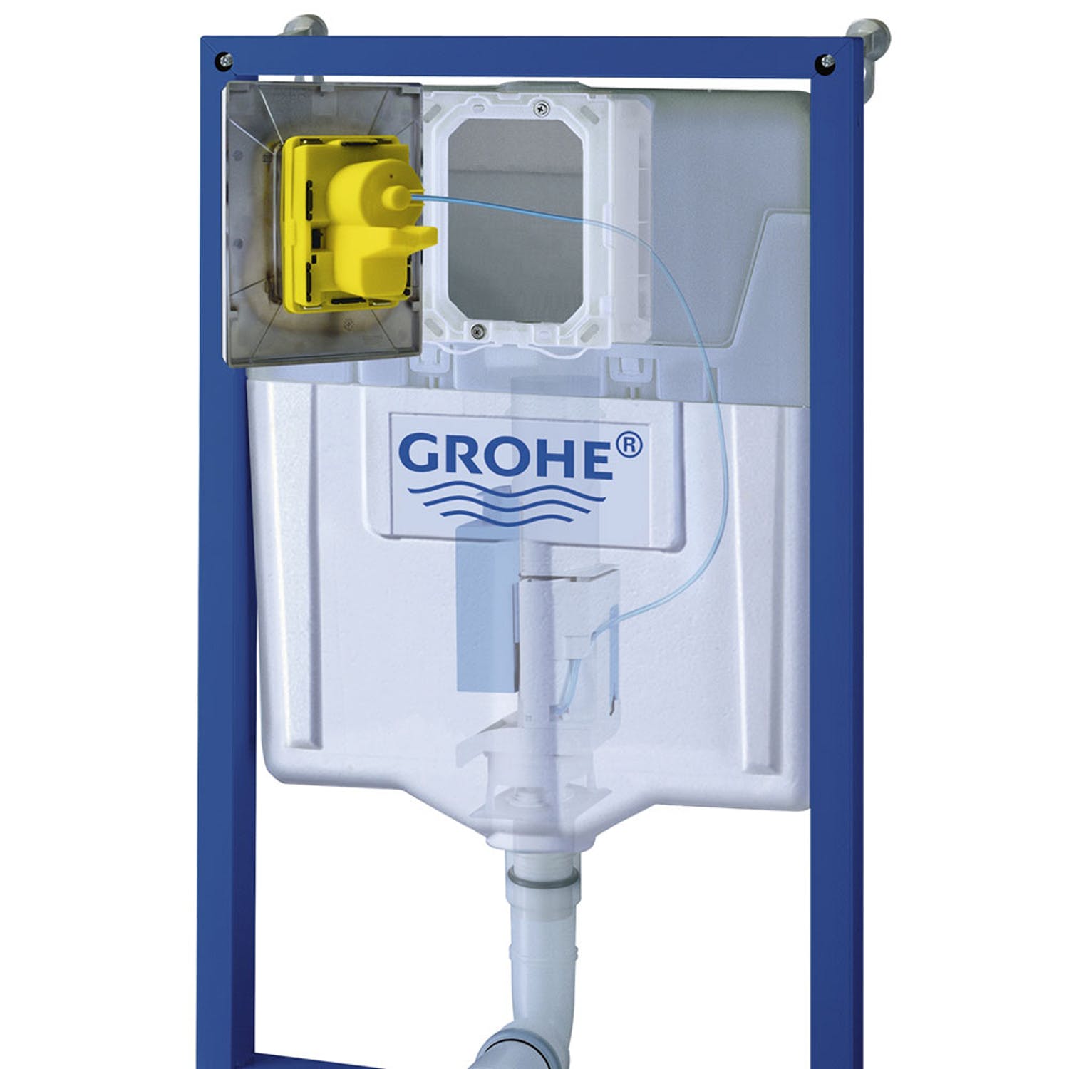 Vägghängd Toalettstol Grohe Cube Ceramic 39244 Komplett