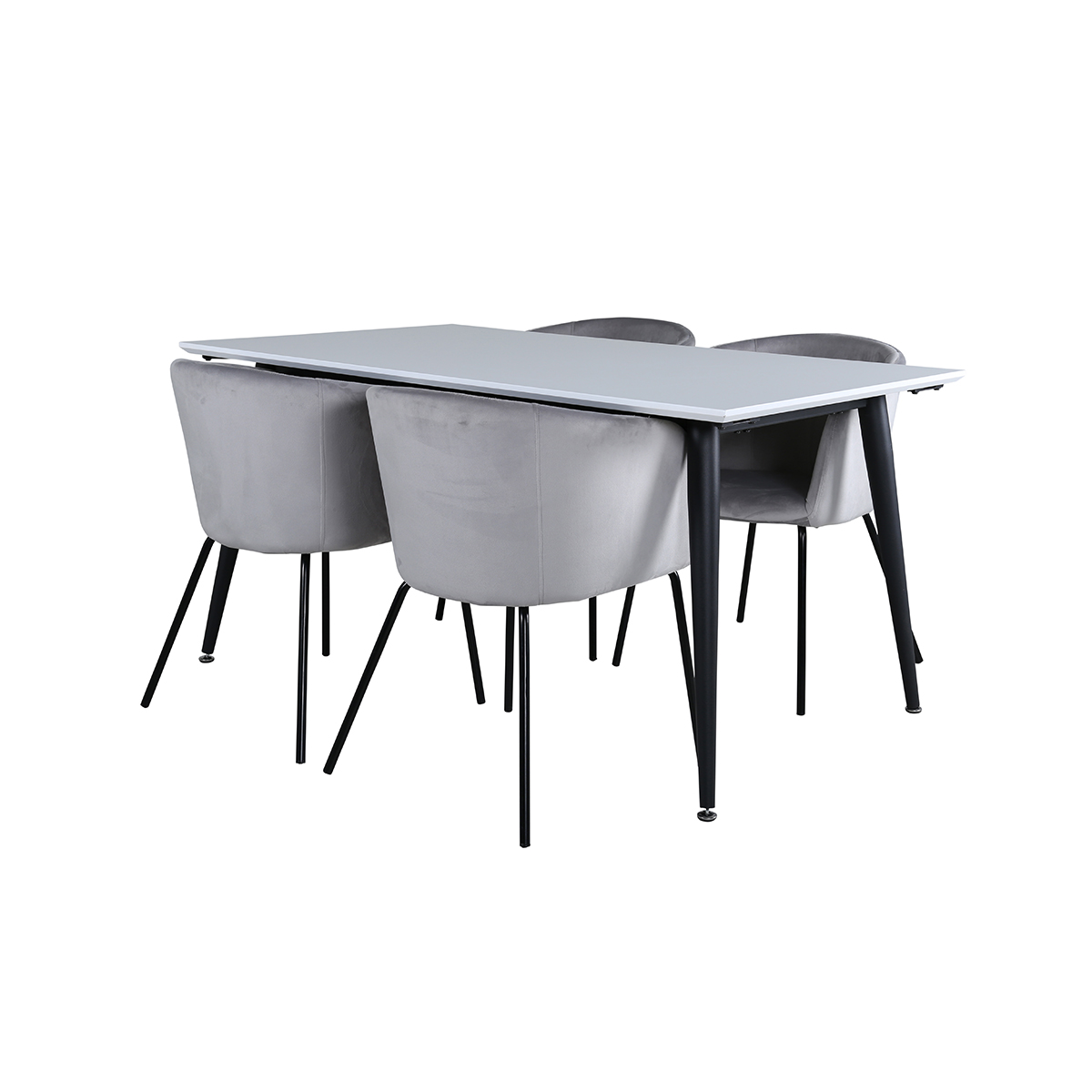 Matgrupp Venture Home Jolie med 4 Bergen Stolar