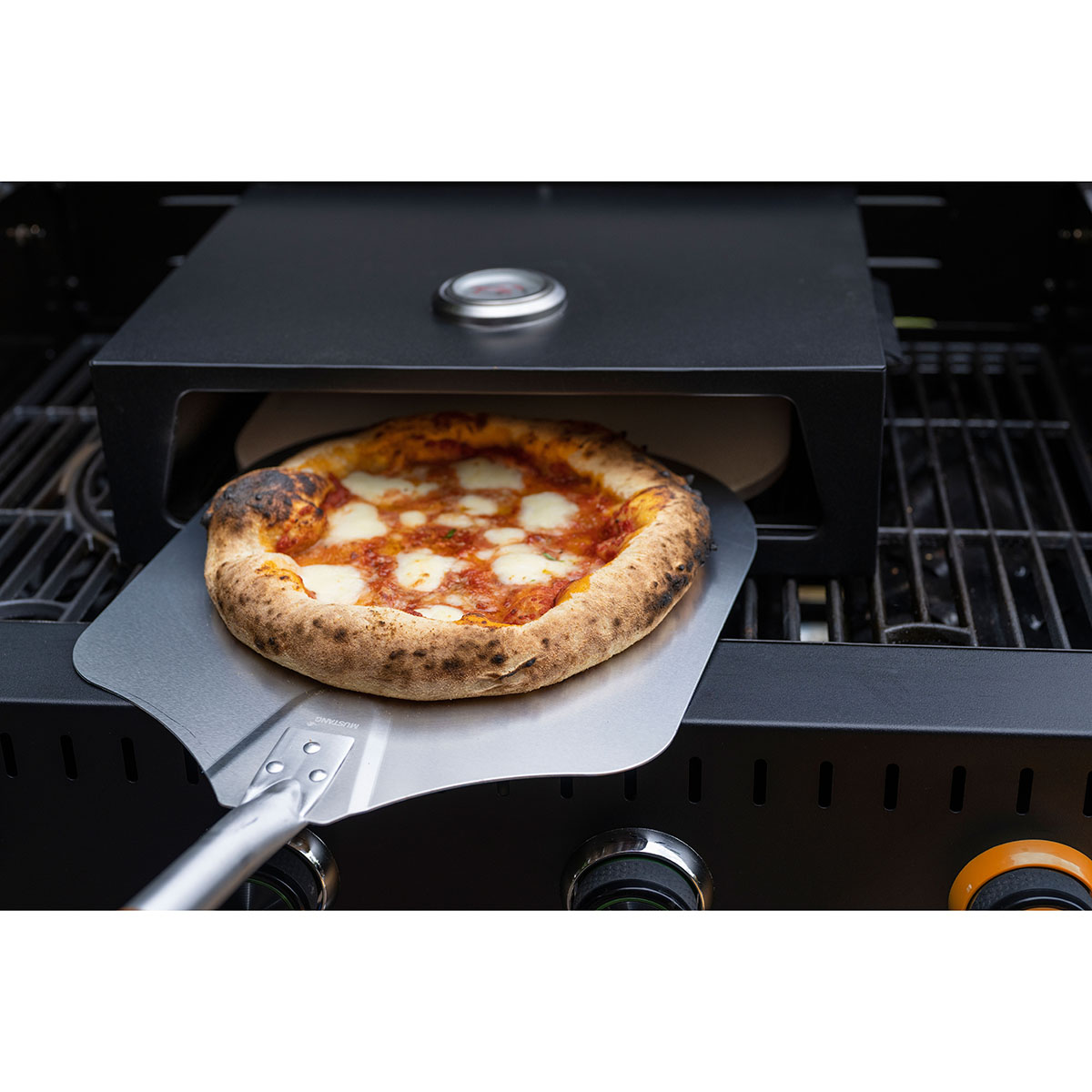 Pizzaugn Mustang för Gasolgrillar