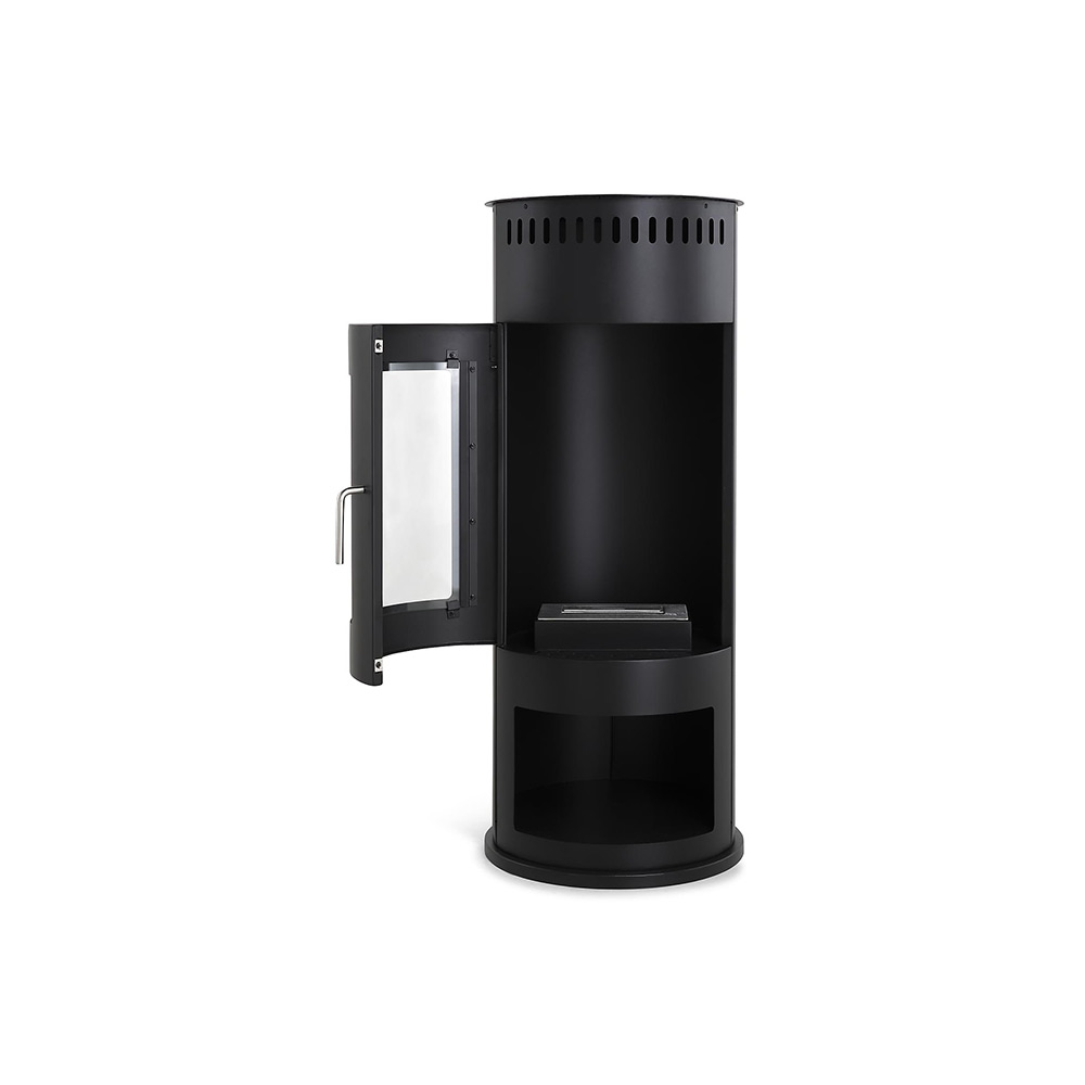 Braskamin Arkiio Corbo Etanolkamin Fristående 112 cm Svart