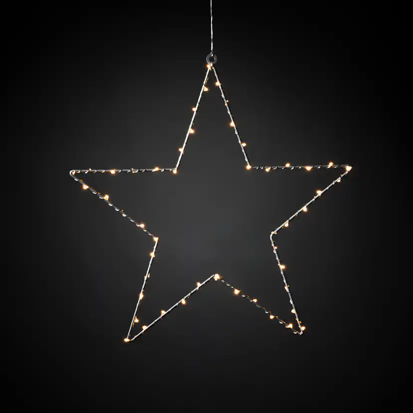 Adventsstjärna Gnosjö Konstsmide 50L LED Metall