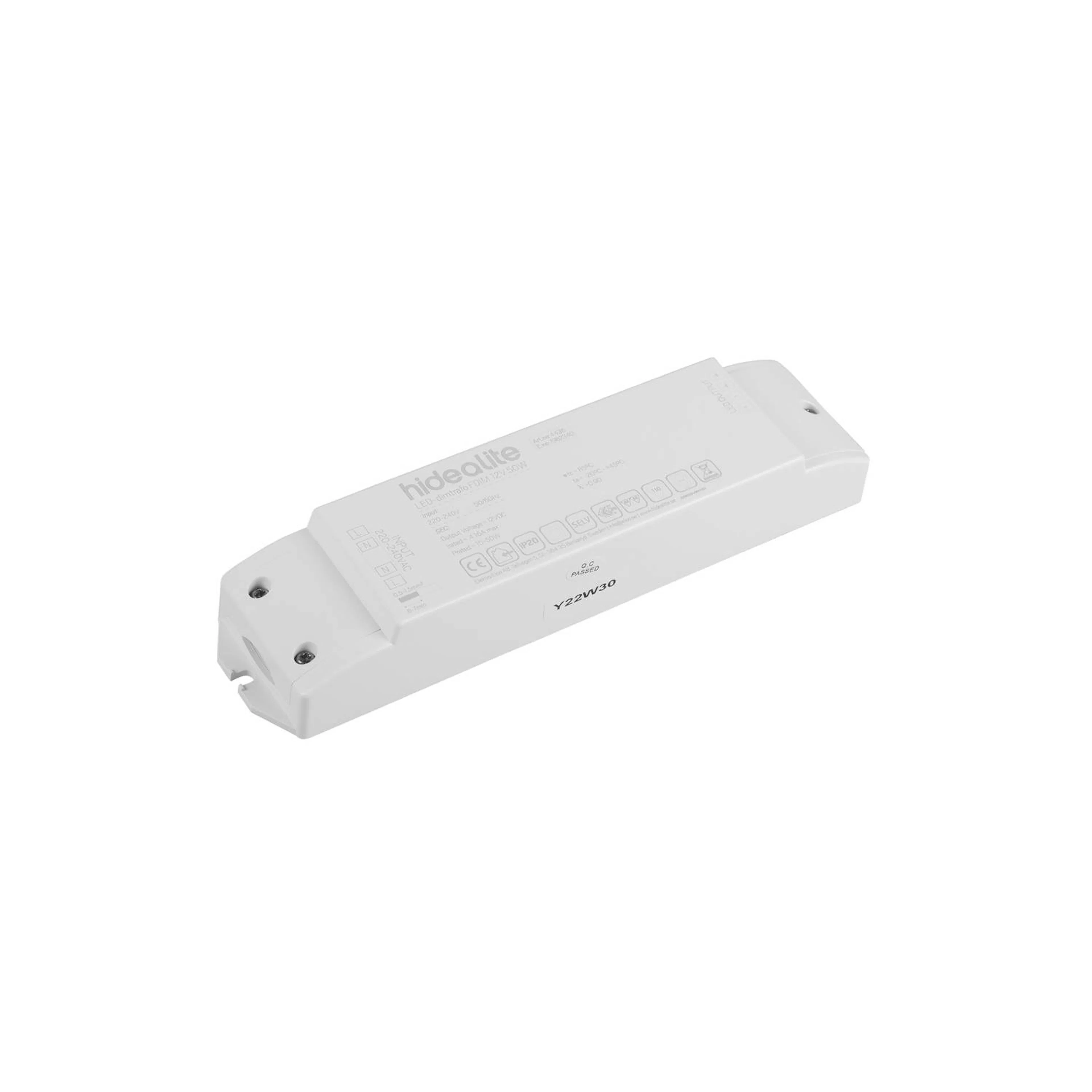 LED-dimtrafo Hide-a-lite FDIM 12V 50W