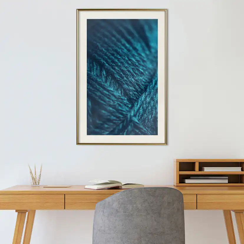 Poster Artgeist Affisch Emerald Wool