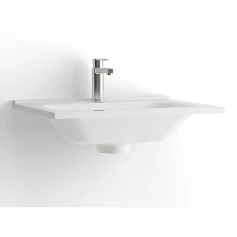 Tvättställ Vedum Found 615 med Vattenlås EasyClean