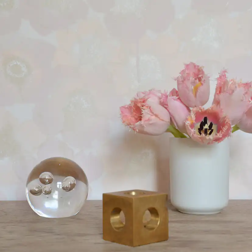Tapet Mimou Windflower Rosa