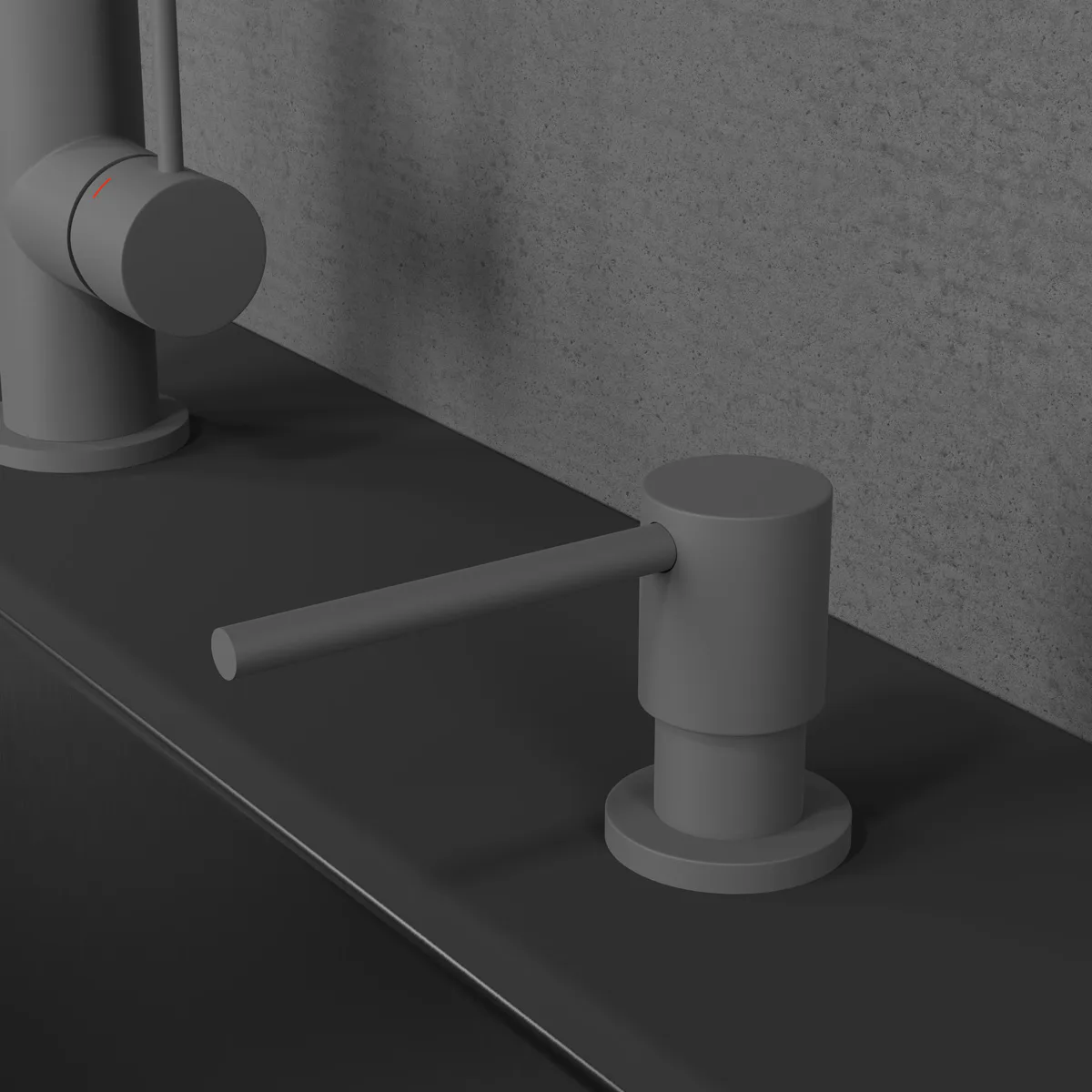 Diskmedelspump Scandtap Steel Clean Dispenser