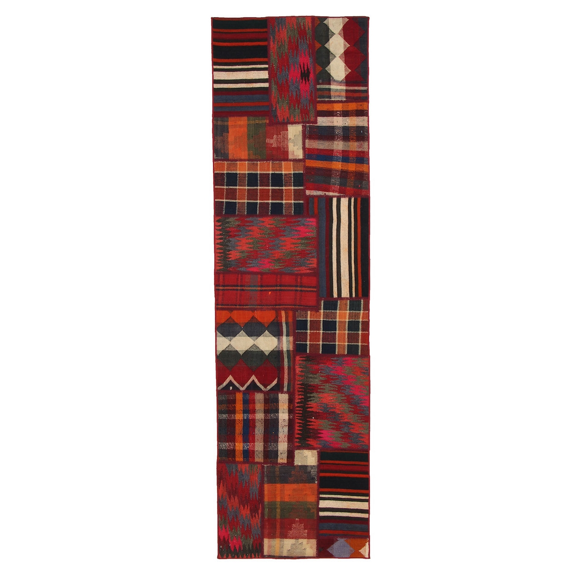 Persisk Patchworkmatta Arkiio 750954 Shiraz/Azerbajdzjan 71x253