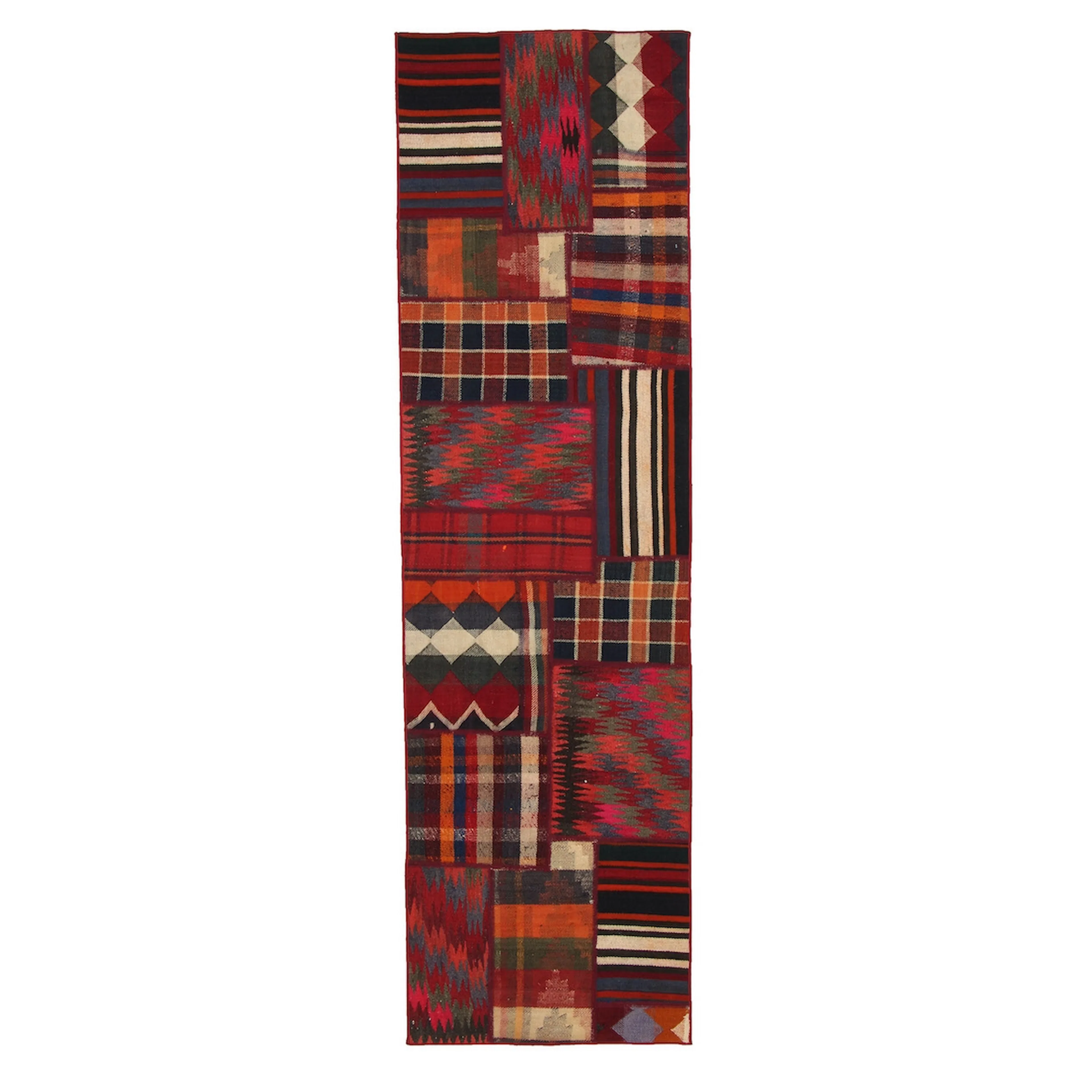 Persisk Patchworkmatta Arkiio 750954 Shiraz/Azerbajdzjan 71x253