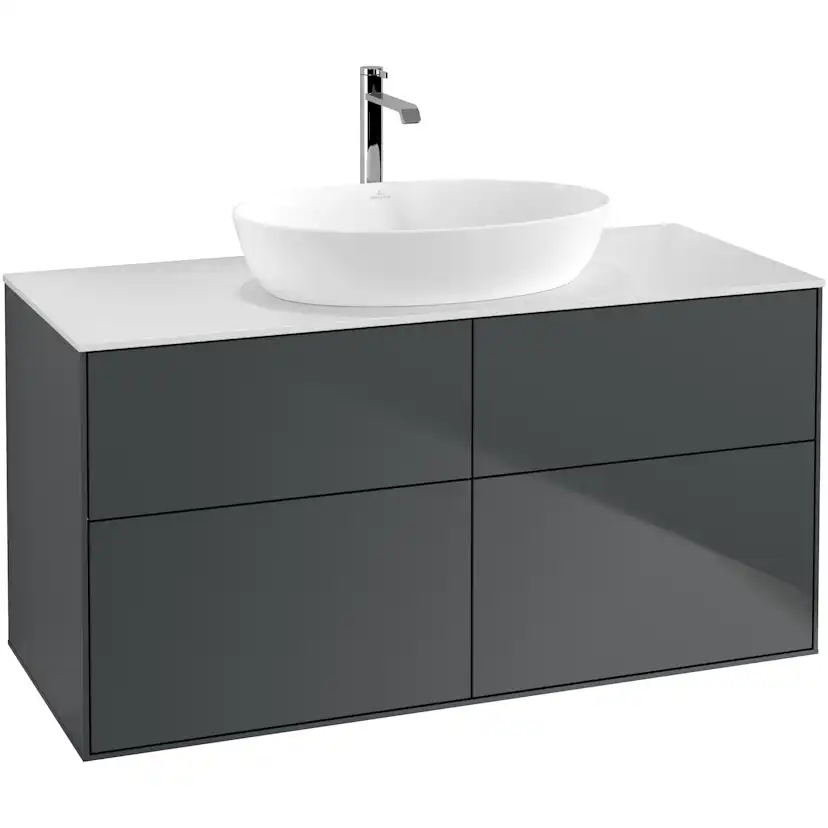 Tvättställsskåp Villeroy & Boch Finion med 4 Lådor och Bänkskiva för Fristående Tvättställ från Artis & Collaro