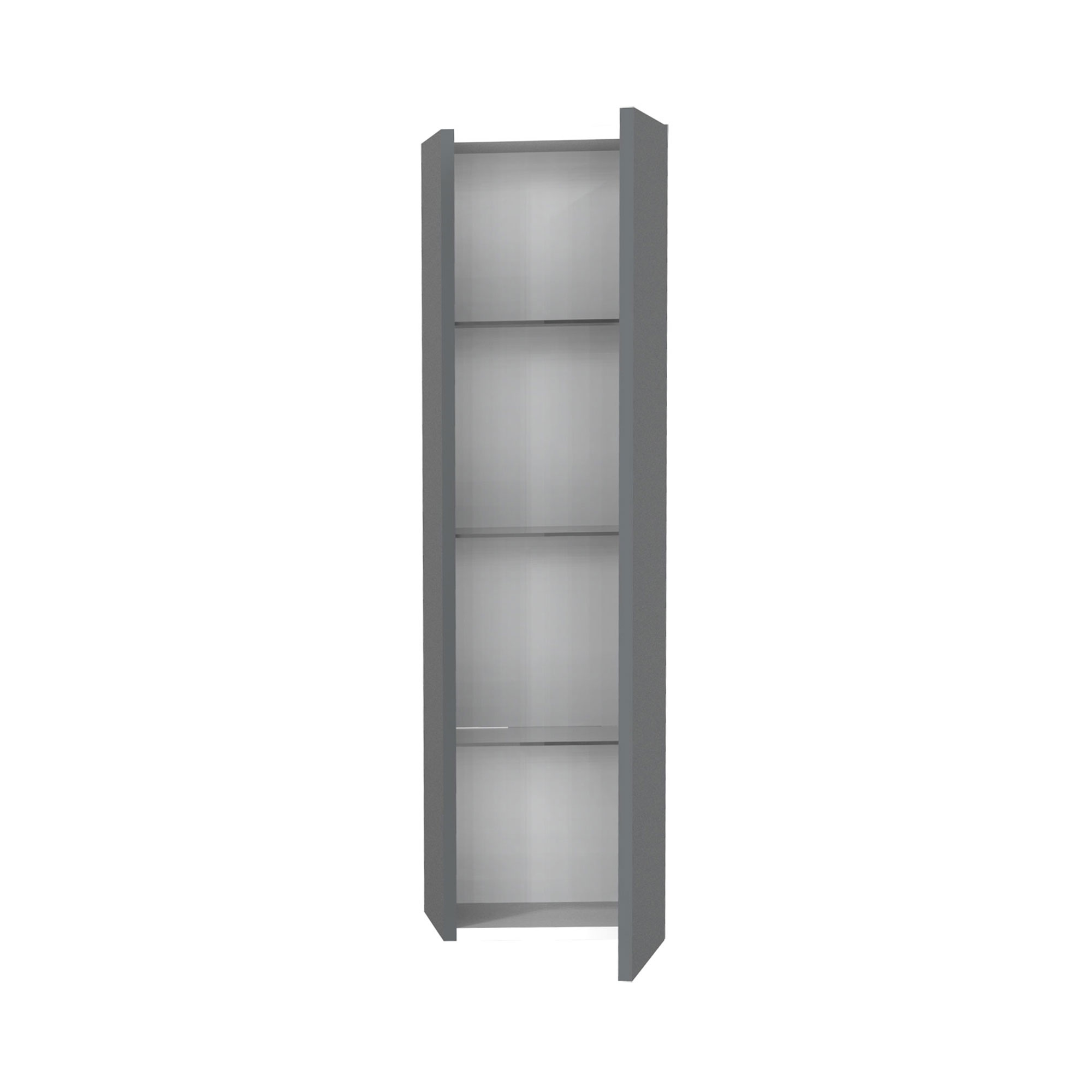 Väggskåp Miller Badrum City med Glashyllor