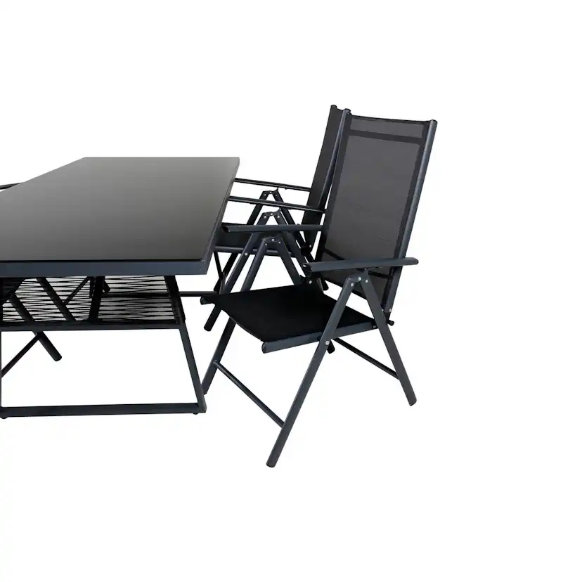 Matgrupp Venture Home Dallas Matgrupp Utomhus 193cm med 4 Break Positionsstolar