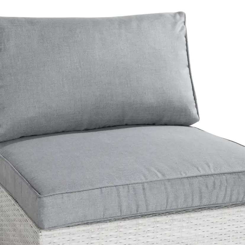 Dynfodral Comfort Garden Till Bahamas Mittmodul Utemöbel, Grå Polyester