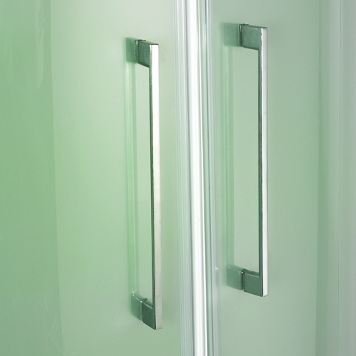 Duschhörn Noro Fix Trend R Silver Matt Frostat Glas