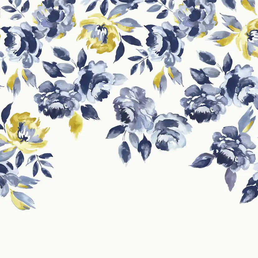 Fototapet Joules Ocean Bloom Crème Mural 300x280 cm