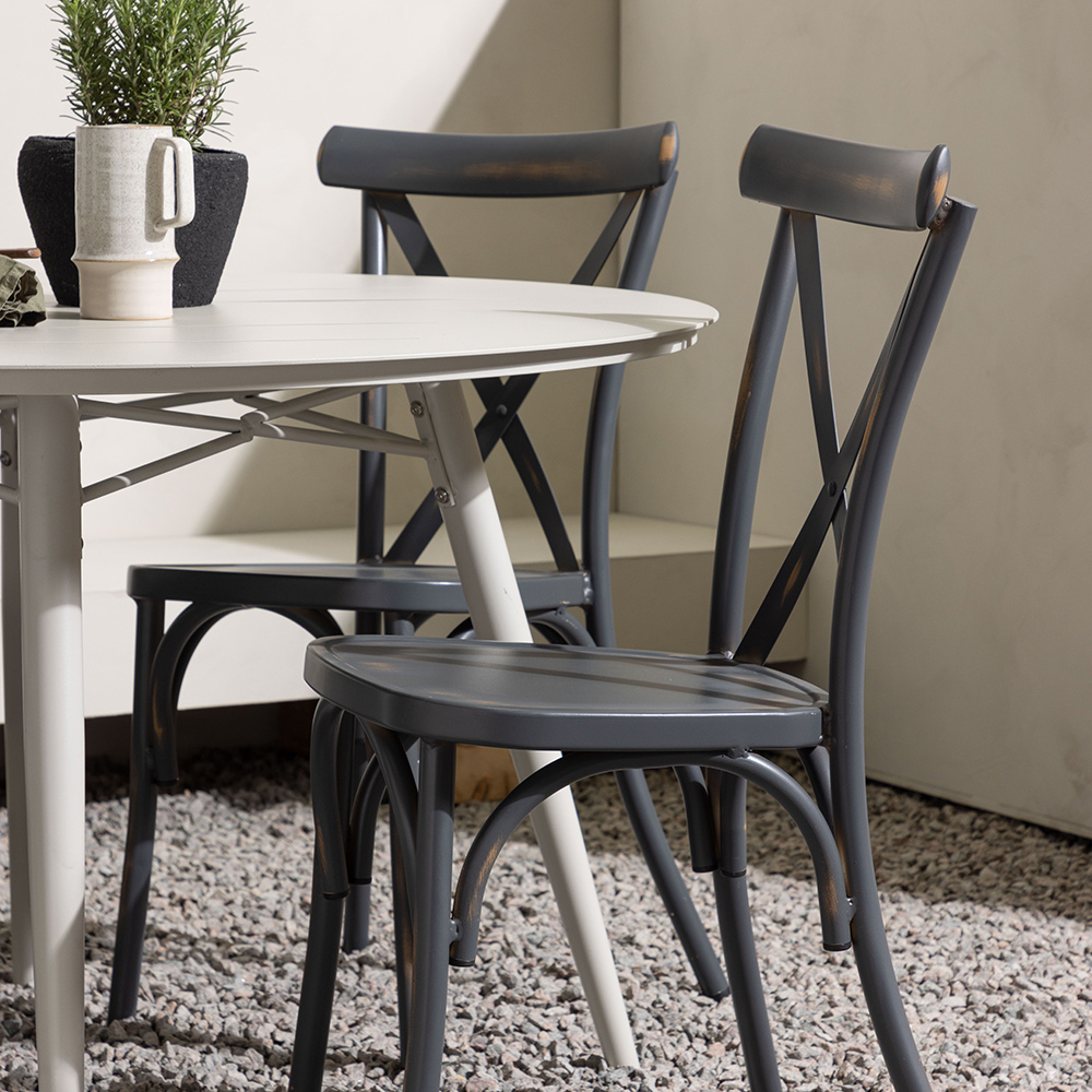 Matgrupp Venture Home Lina Bord med 4 Tablas Stolar