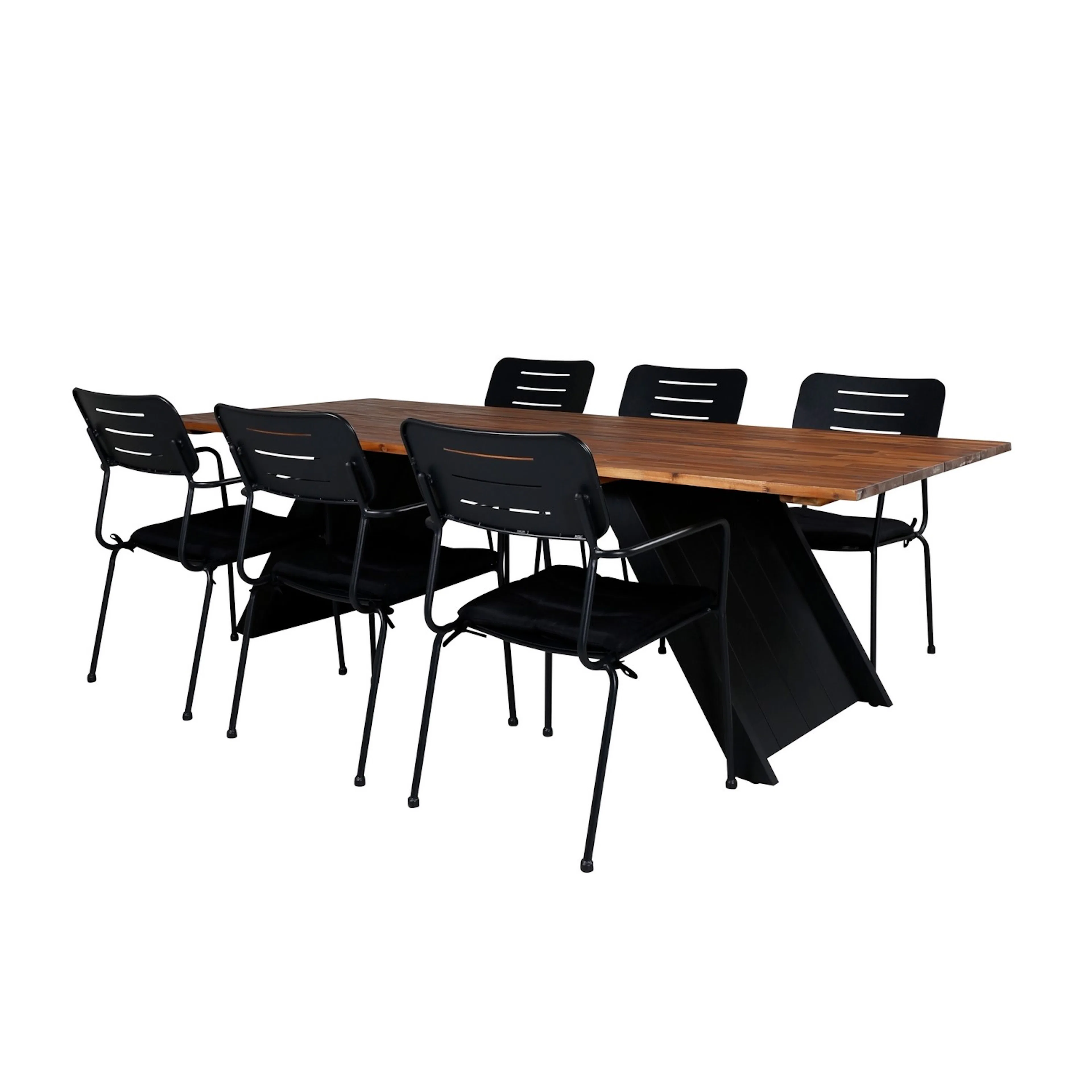 Matgrupp Venture Home Doni med 6 Nime Matstolar