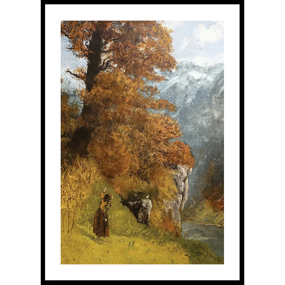 Poster Gallerix Autumn By Gustave Courbet