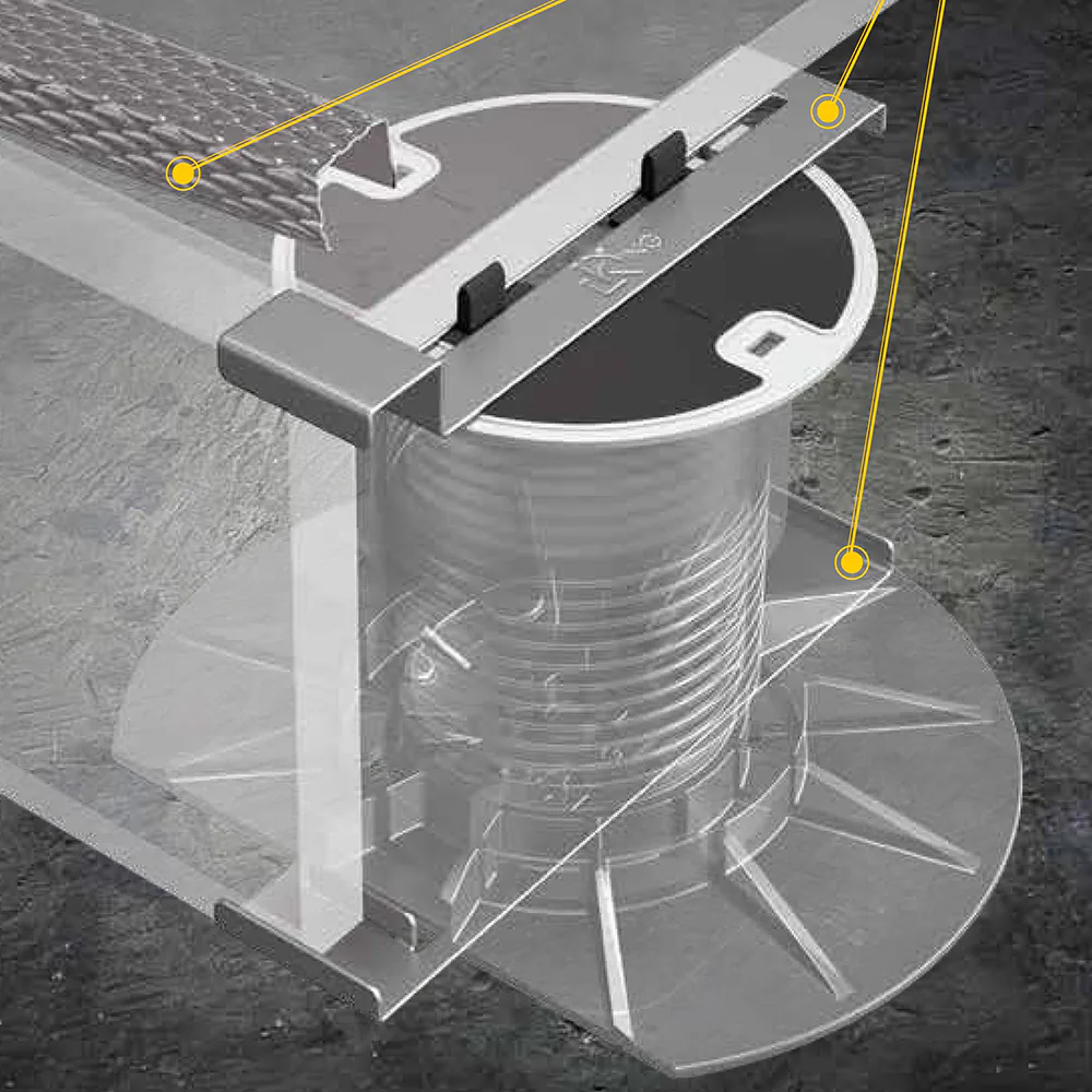 Clip Pronto Klinkerdäck Undre Försockel