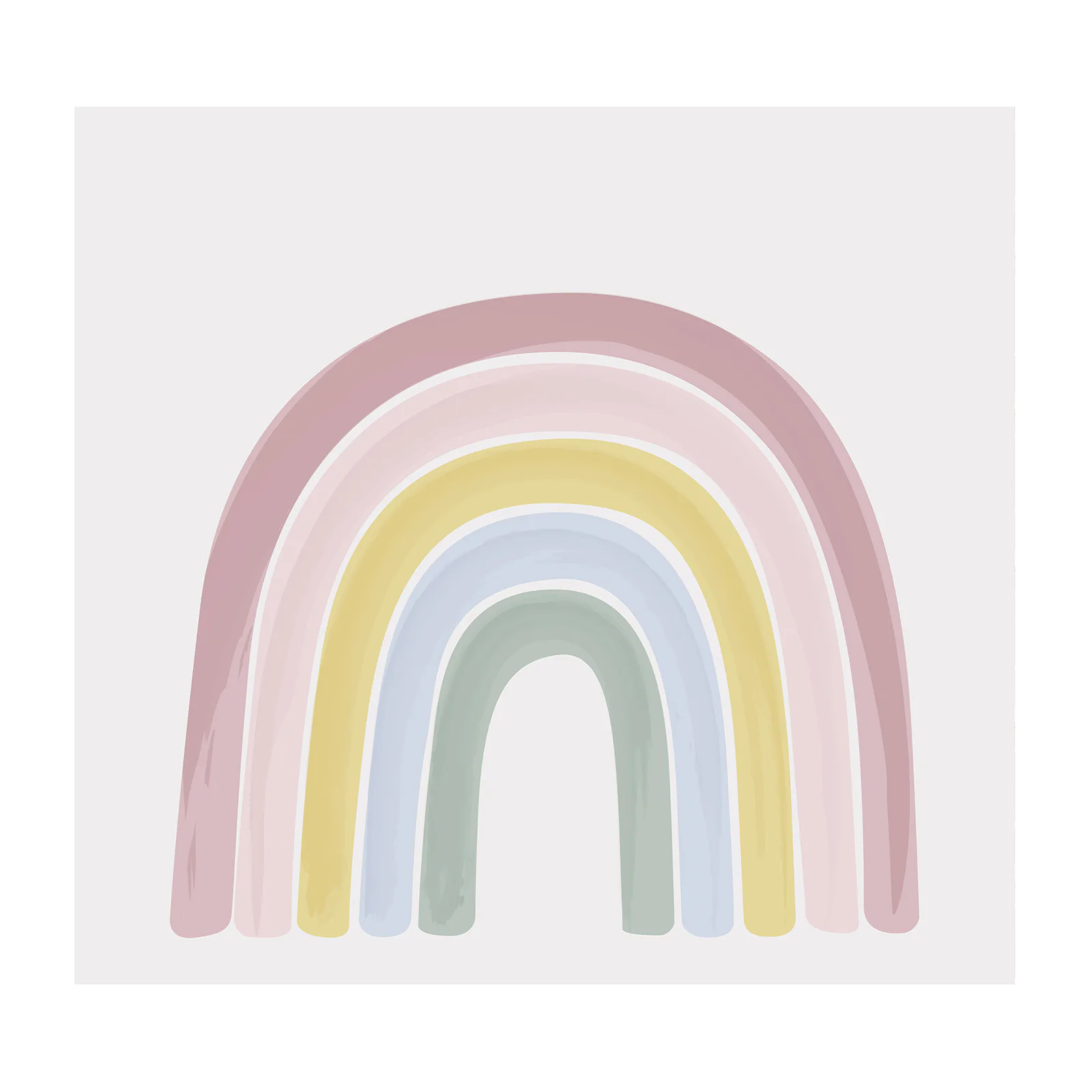Tapet Little Dutch Rainbow Rosa