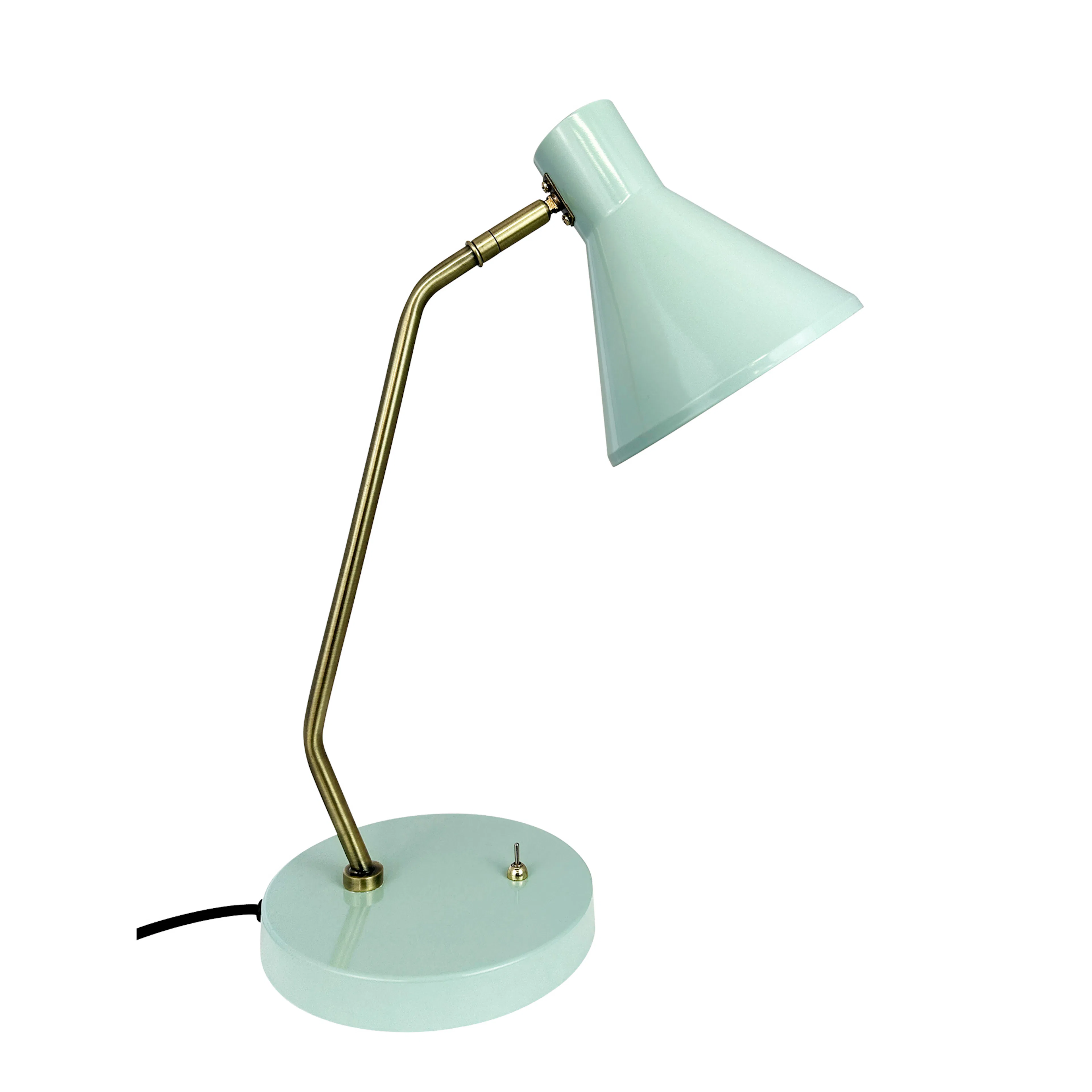 Bordslampa Dyberg Larsen Sleep Grön/Mässing