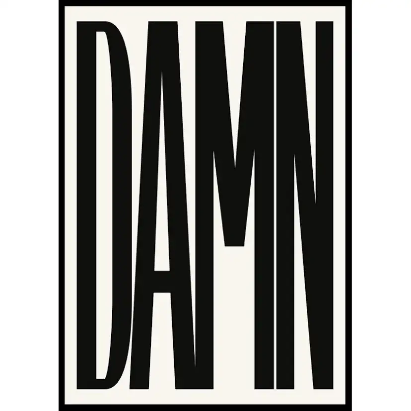 Poster Gallerix Damn