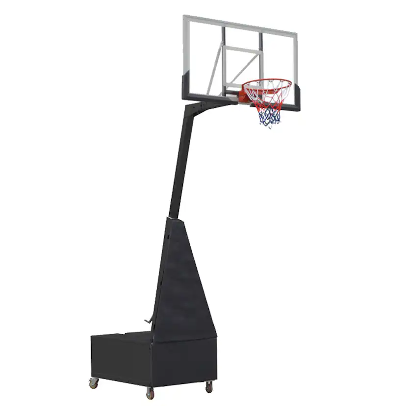 Basketställning ProSport Fällbar & Justerbar Basketkorg, 2,6-3,05 m