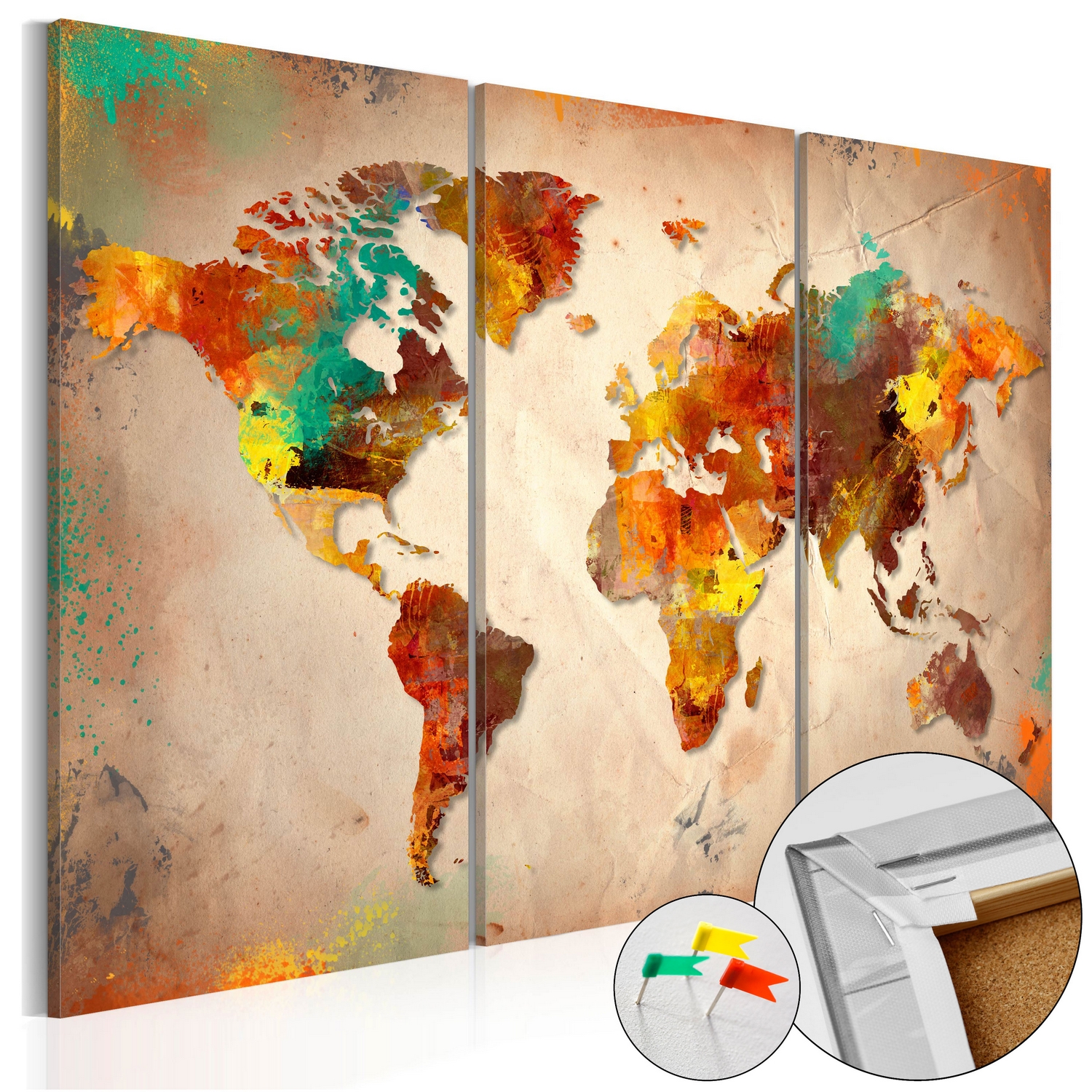 Anslagstavla Arkiio Painted World