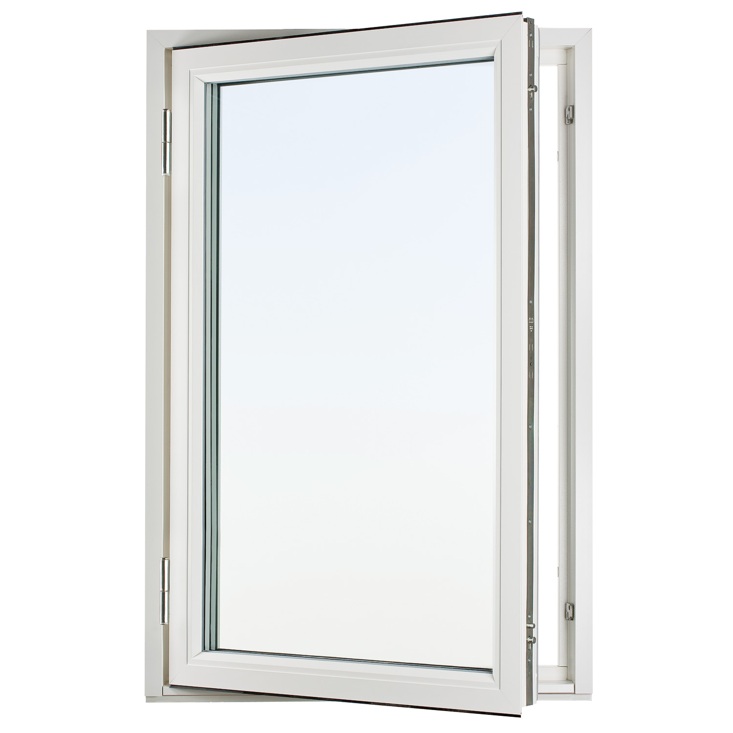 Sidohängt Fönster Svenska Fönster 2-Luft Aluminiumbeklätt Trä 3-Glas
