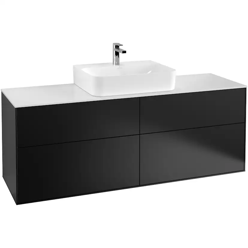 Tvättställsskåp Villeroy & Boch Finion med 4 Lådor och Bänkskiva för Centrerat Tvättställ