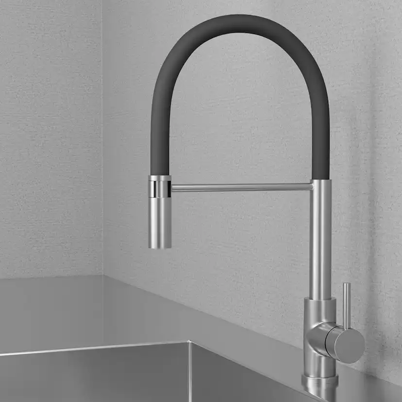 Köksblandare Scandtap Steel Pro Rostfritt Stål