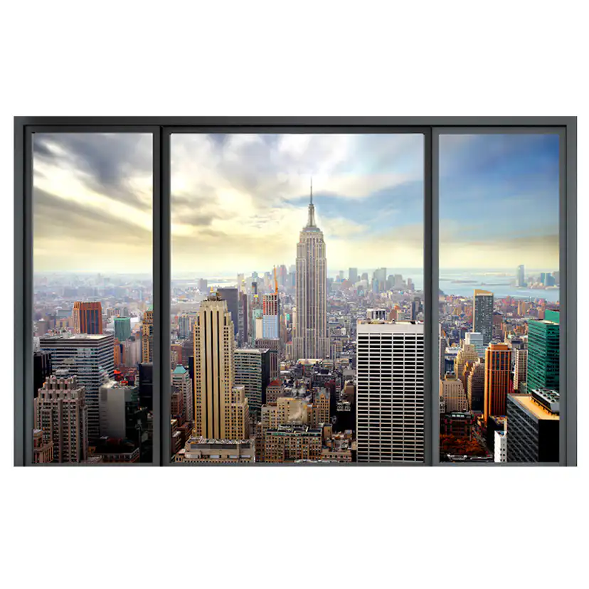 Fototapet Arkiio City behind Glass