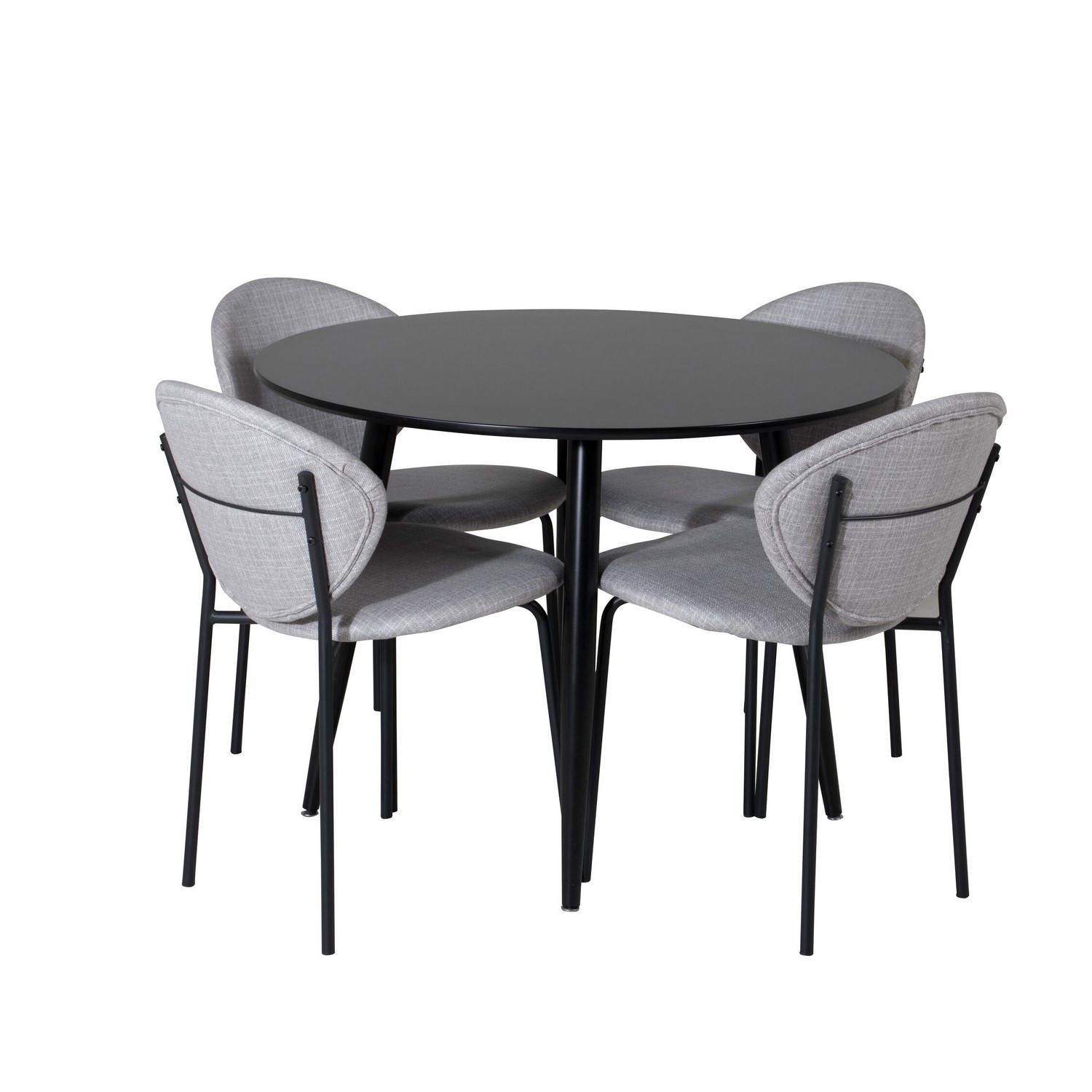 Matgrupp Venture Home Plaza med 4st Vault Stolar