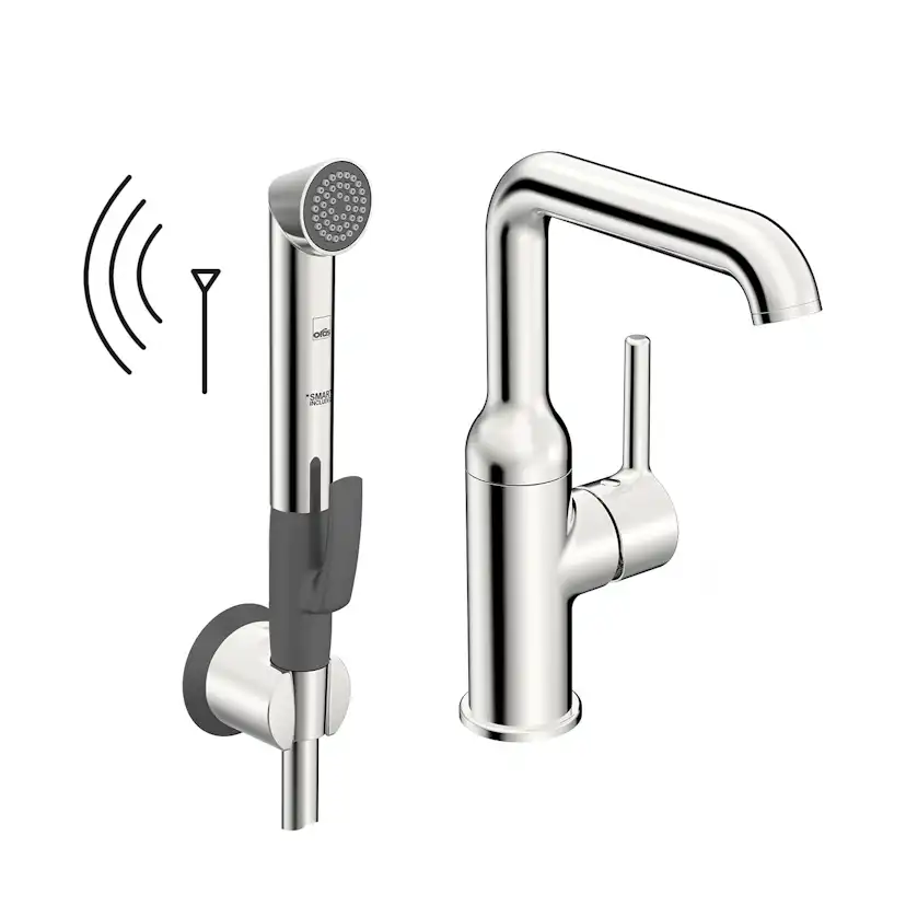 Tvättställsblandare Oras Optima Style 2615FH med Smart Bidetta Handdusch