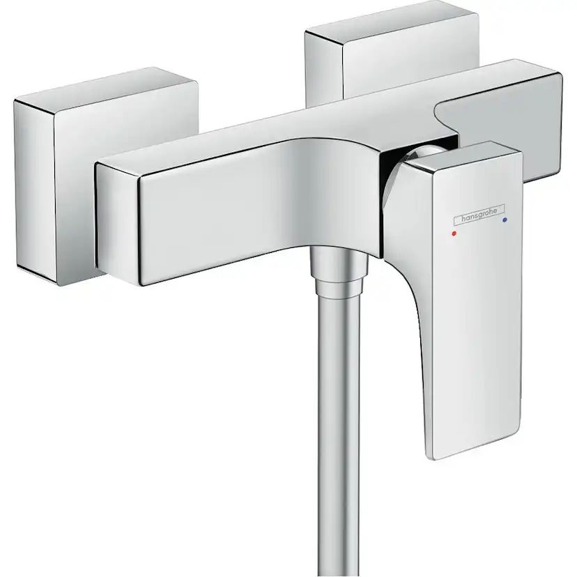 Metropol 1-grepps duschblandare Krom