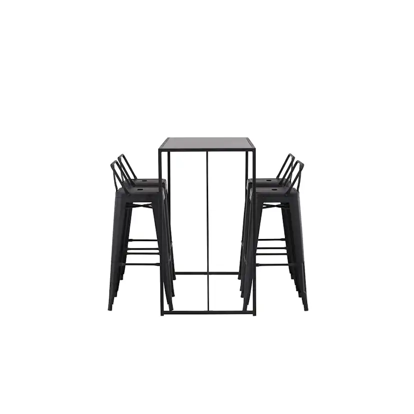 Matgrupp Venture Home Brea med 4 Tempe Flat Stolar