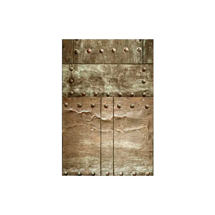 Fototapet Arkiio Brass mosaic 50x1000 cm