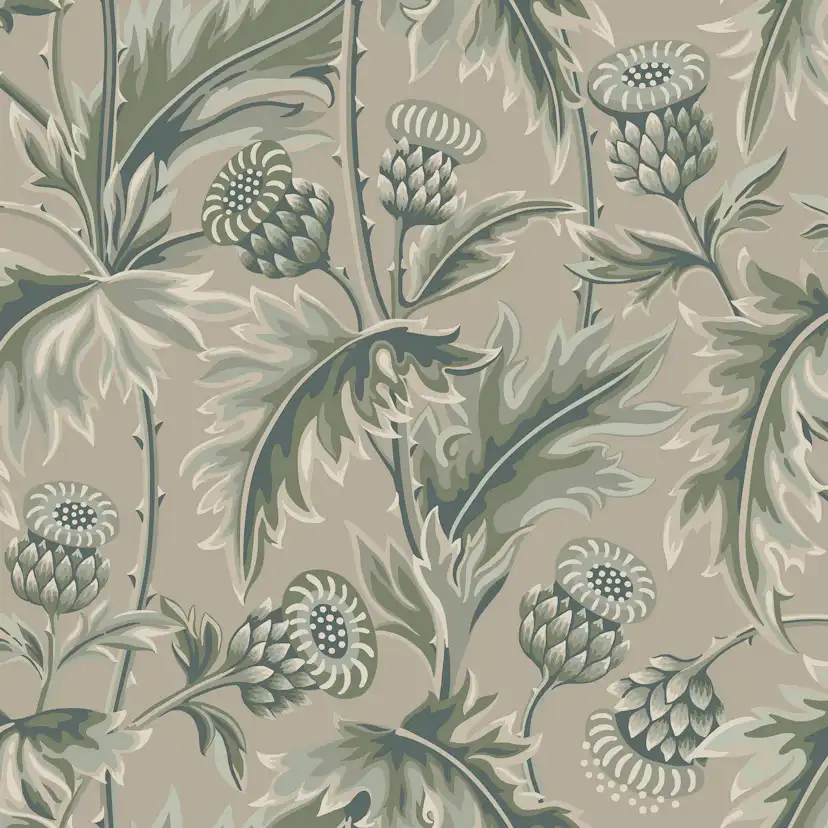 Tapet Boråstapeter Treasured Thistle 2274