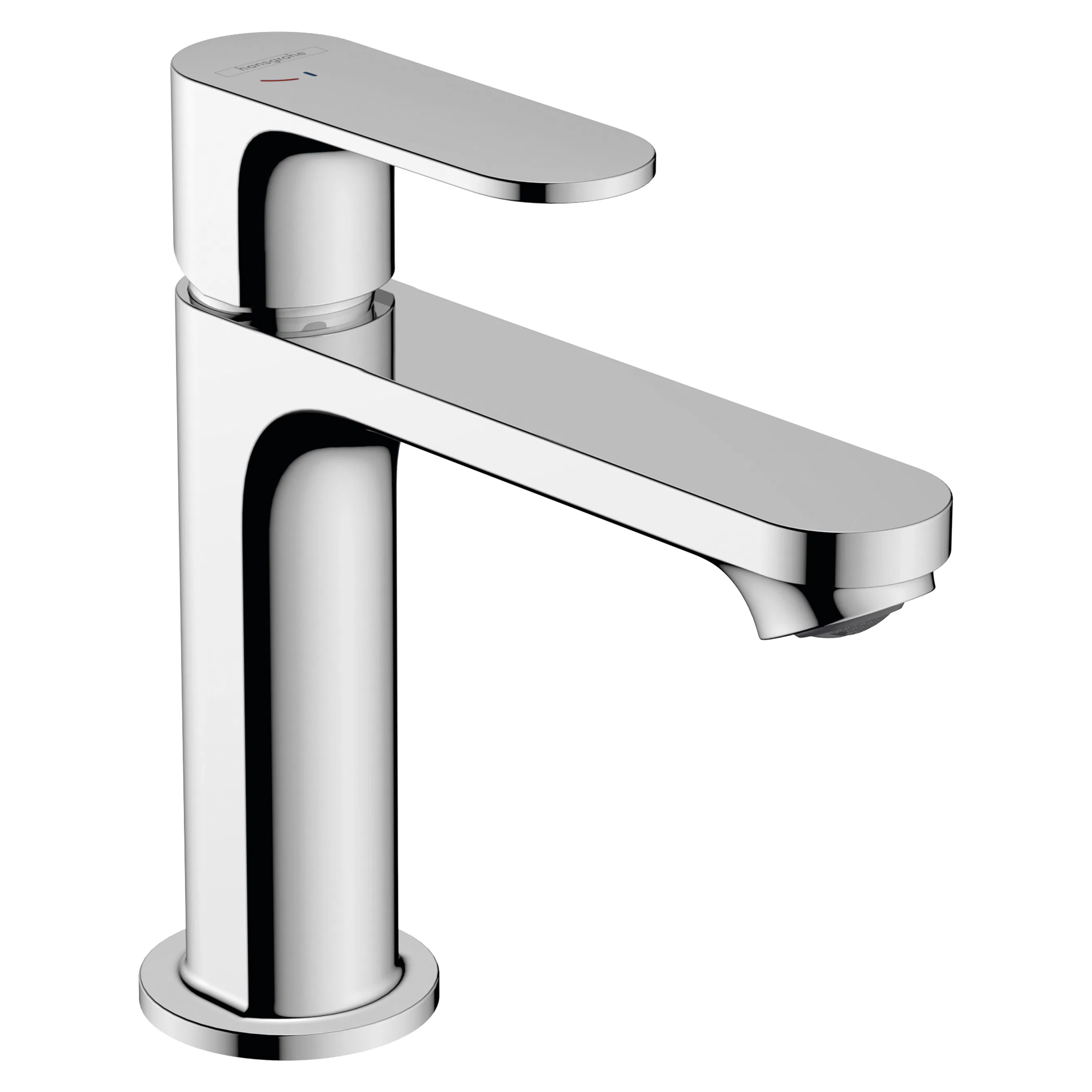 Tvättställsblandare Hansgrohe Rebris S 1-grepps 110 CoolStart med Lyftventil