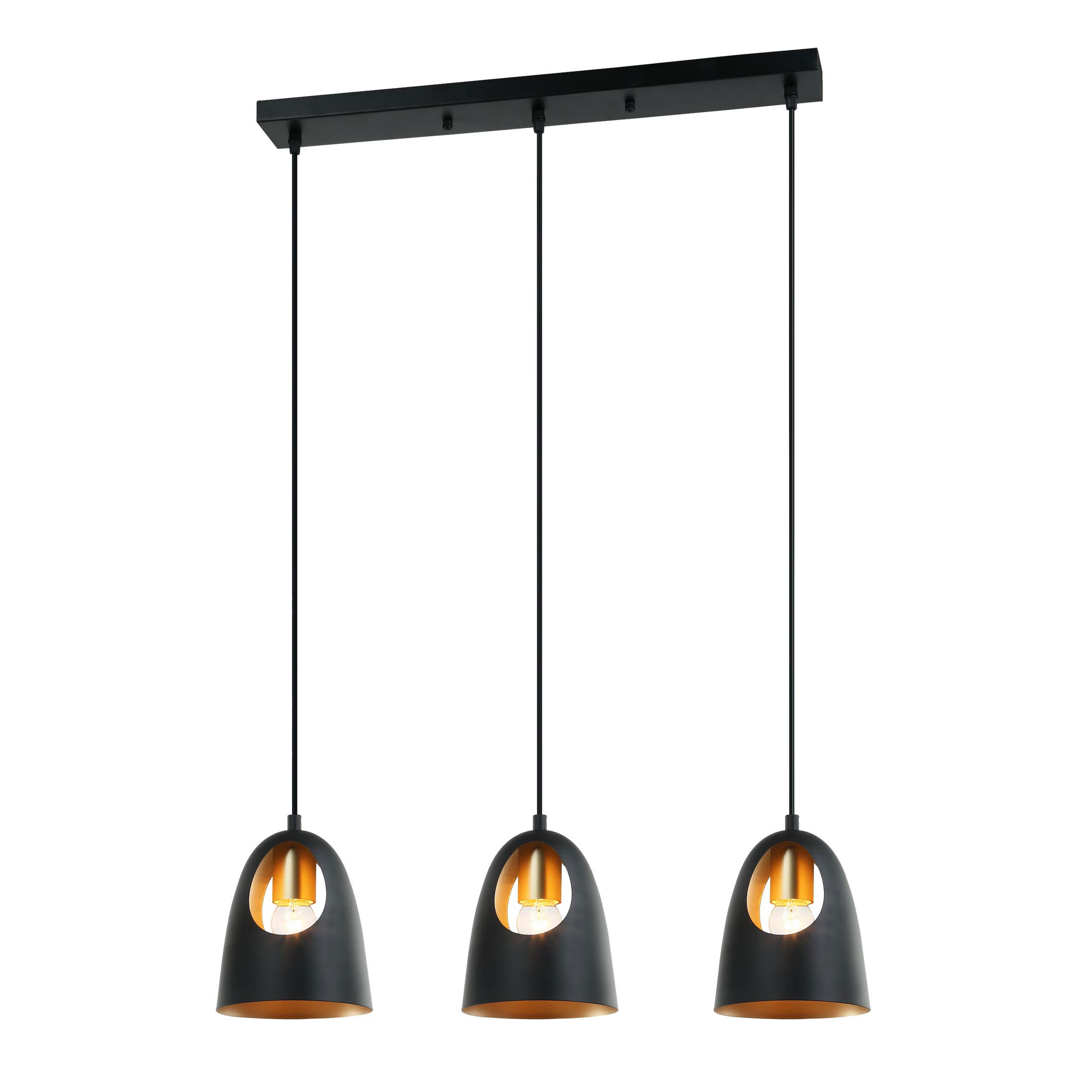 Taklampa Venture Home Emilio Rak 3L