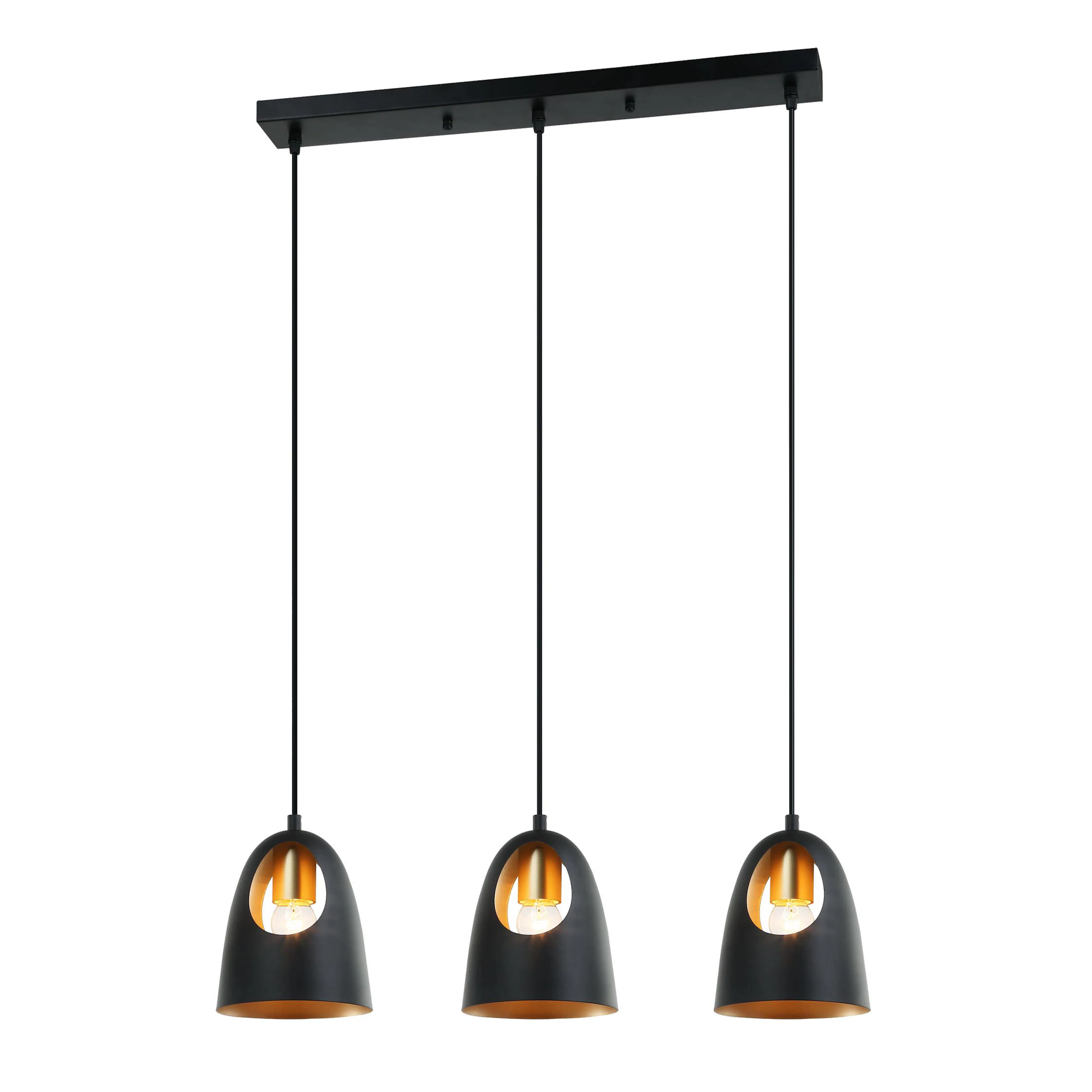 Taklampa Venture Home Emilio Rak 3L