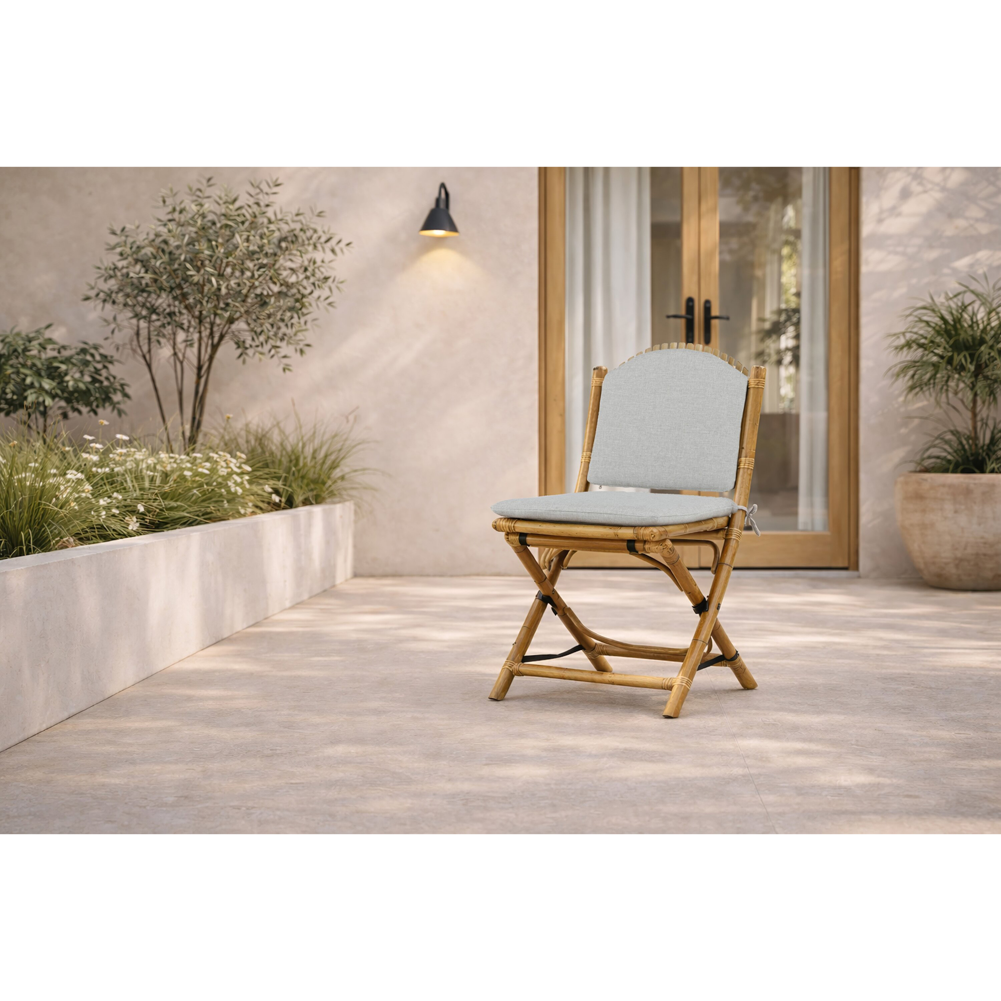 Matstol Venture Home Cane Bambu Vikbar
