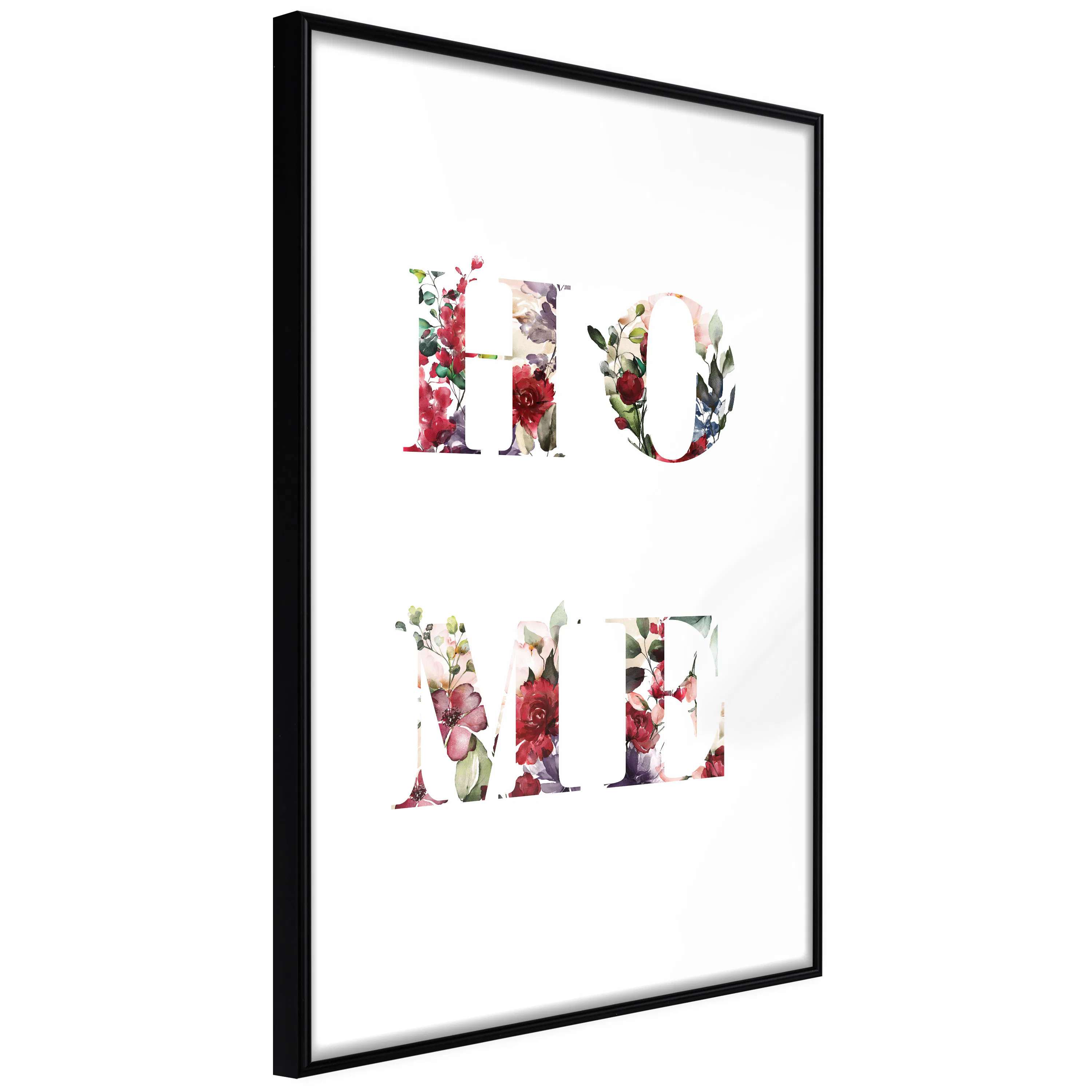 Poster Artgeist Affisch Home in Flowers