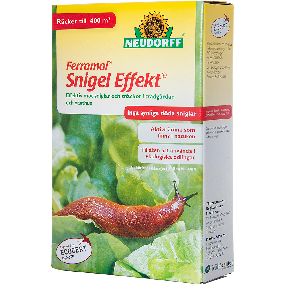 Snigelmedel Neudorff Effekt Ferramol 1 kg - Snigelfritt Sniglar