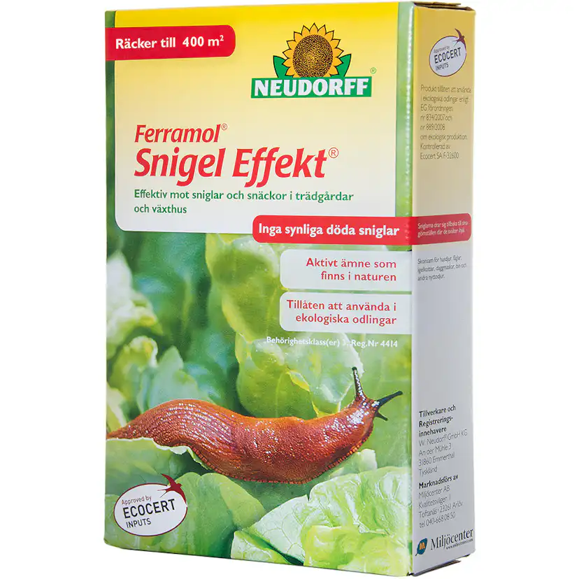 Snigelmedel Neudorff Effekt Ferramol 1 kg - Snigelfritt Sniglar