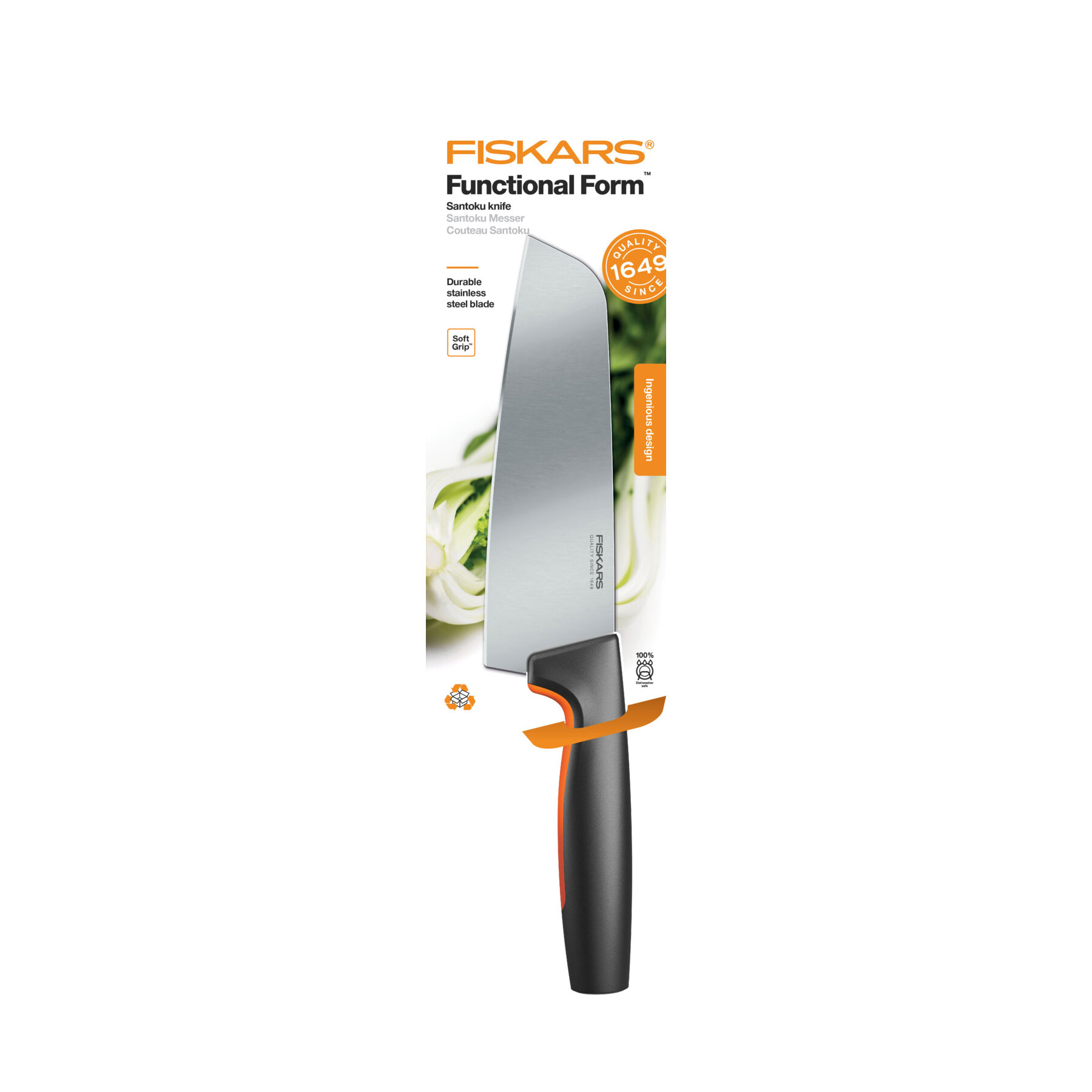 Santokukniv Fiskars Functional Form 16 cm