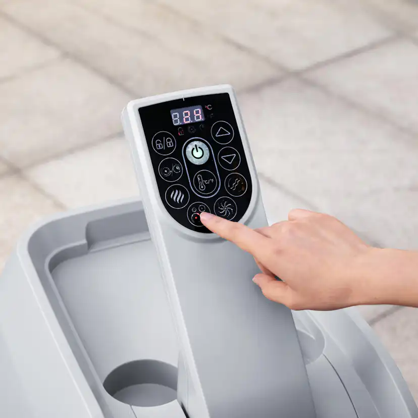 Uppblåsbart Spabad Bestway Lay-Z Santorini Hydrojet Pro