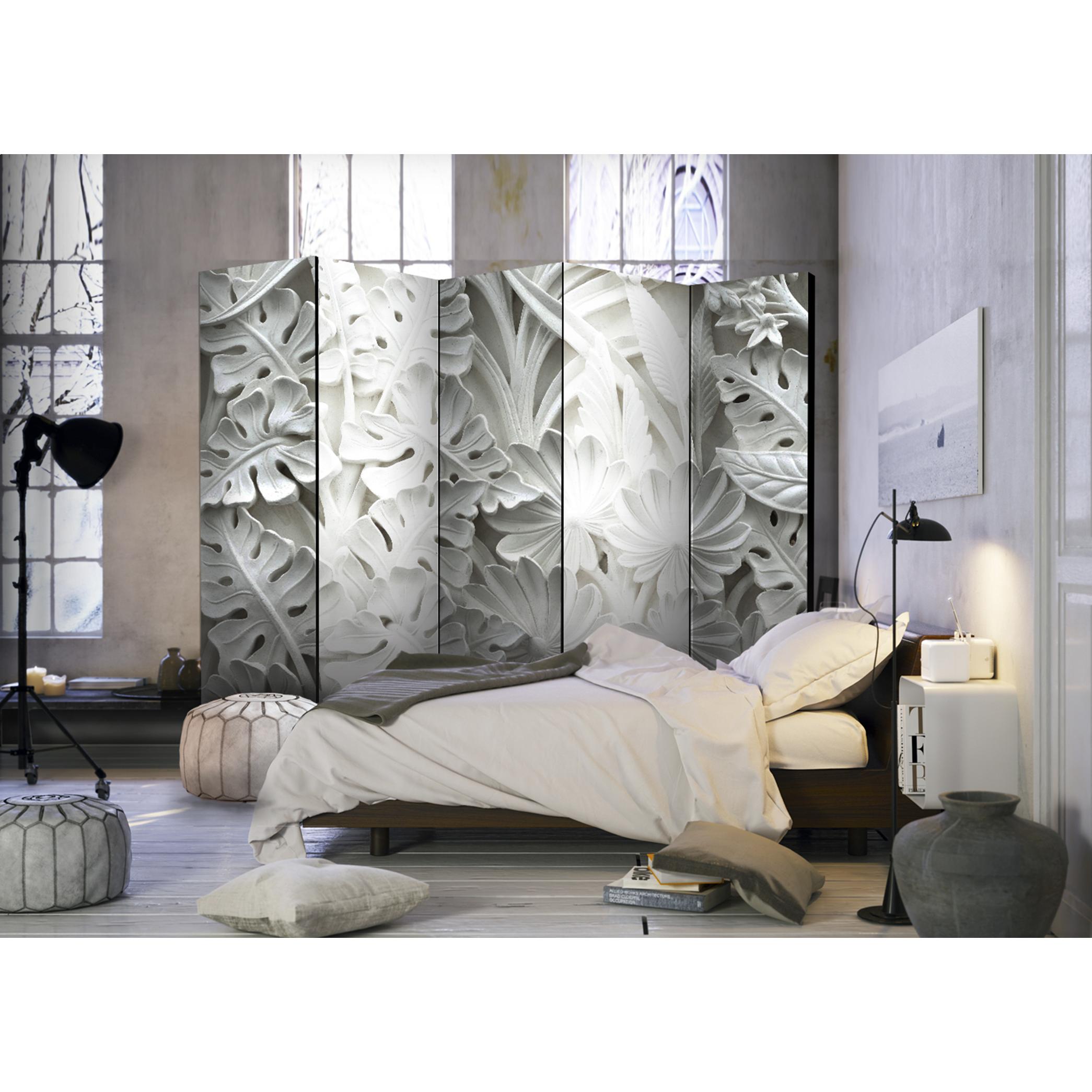 Rumsavdelare Arkiio Alabaster Garden II Vit 225x172 cm