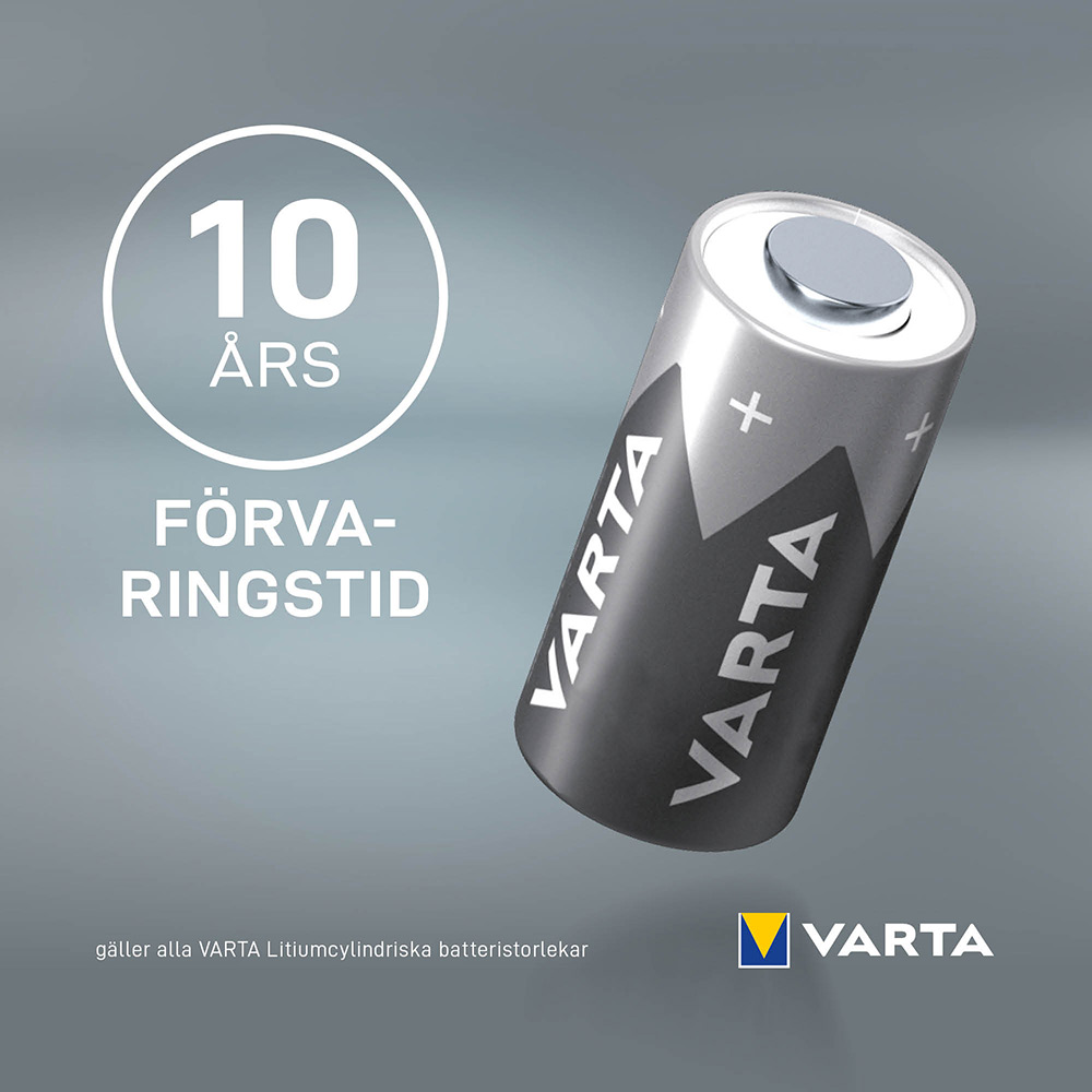 Batteri VARTA Litium CR2 1-Pack