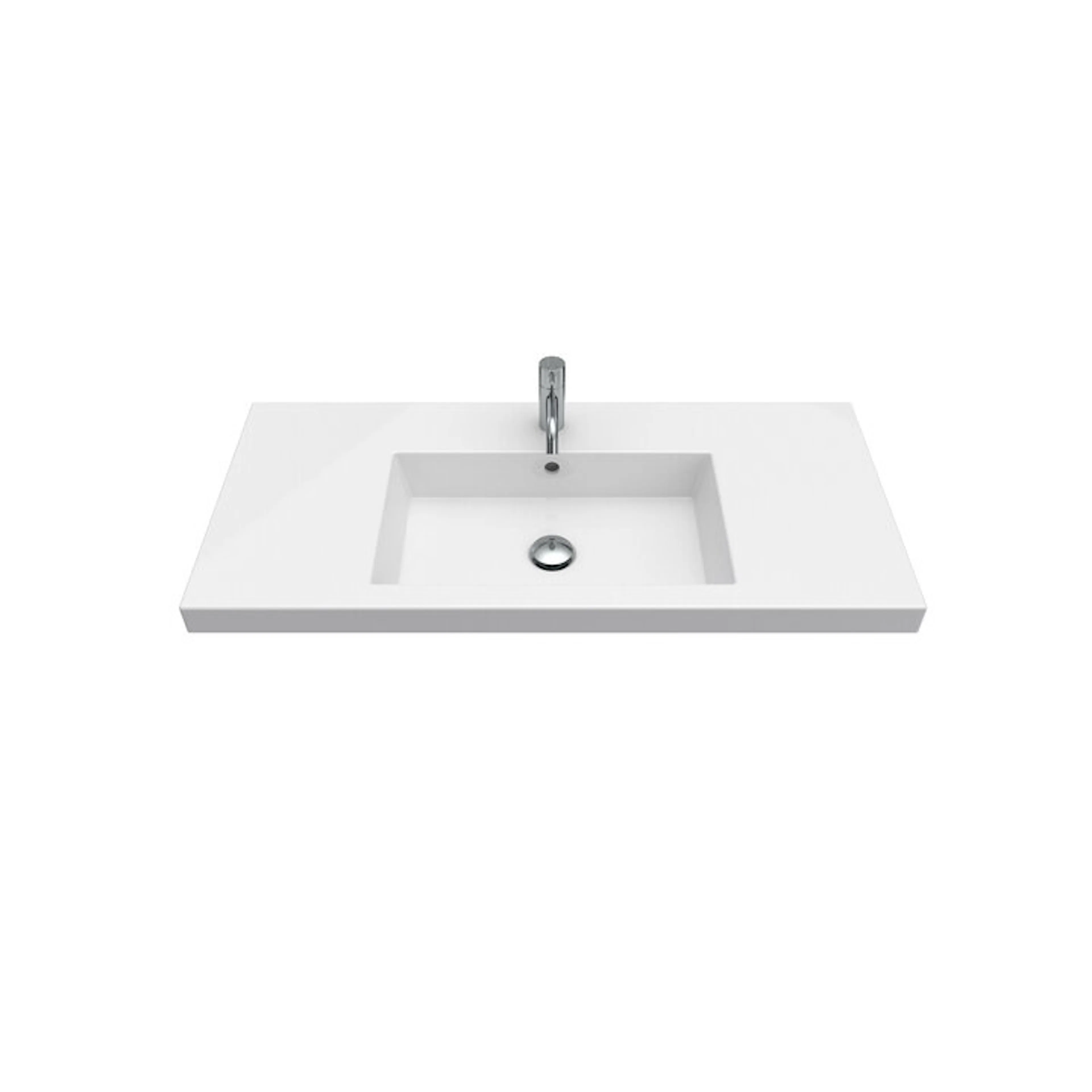 Tvättställ Ballingslöv Square 100 cm 100 cm