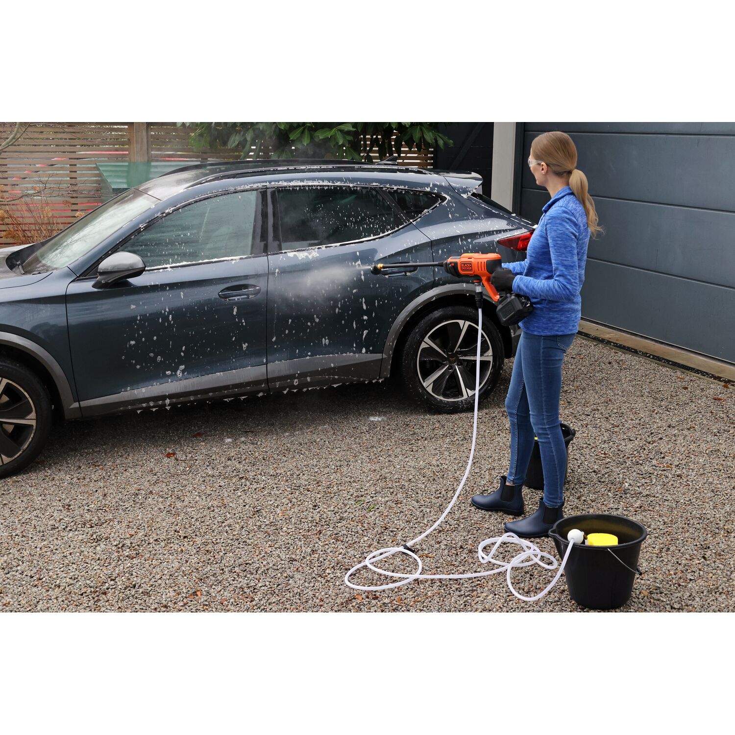 Medeltryckstvätt Black & Decker BCPC18B 18V Utan Batteri